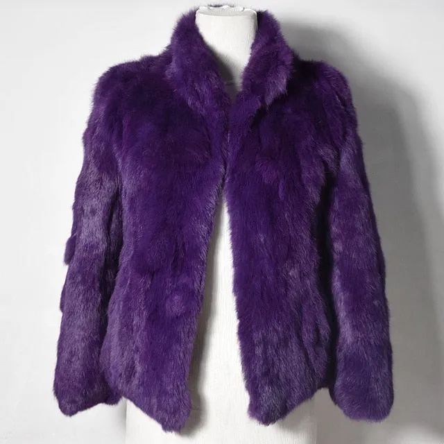 New Arrival Fashion Coats Faux Women Winter Jacket Fur Collar Sweater Coat Warm Cotton Women Clothes