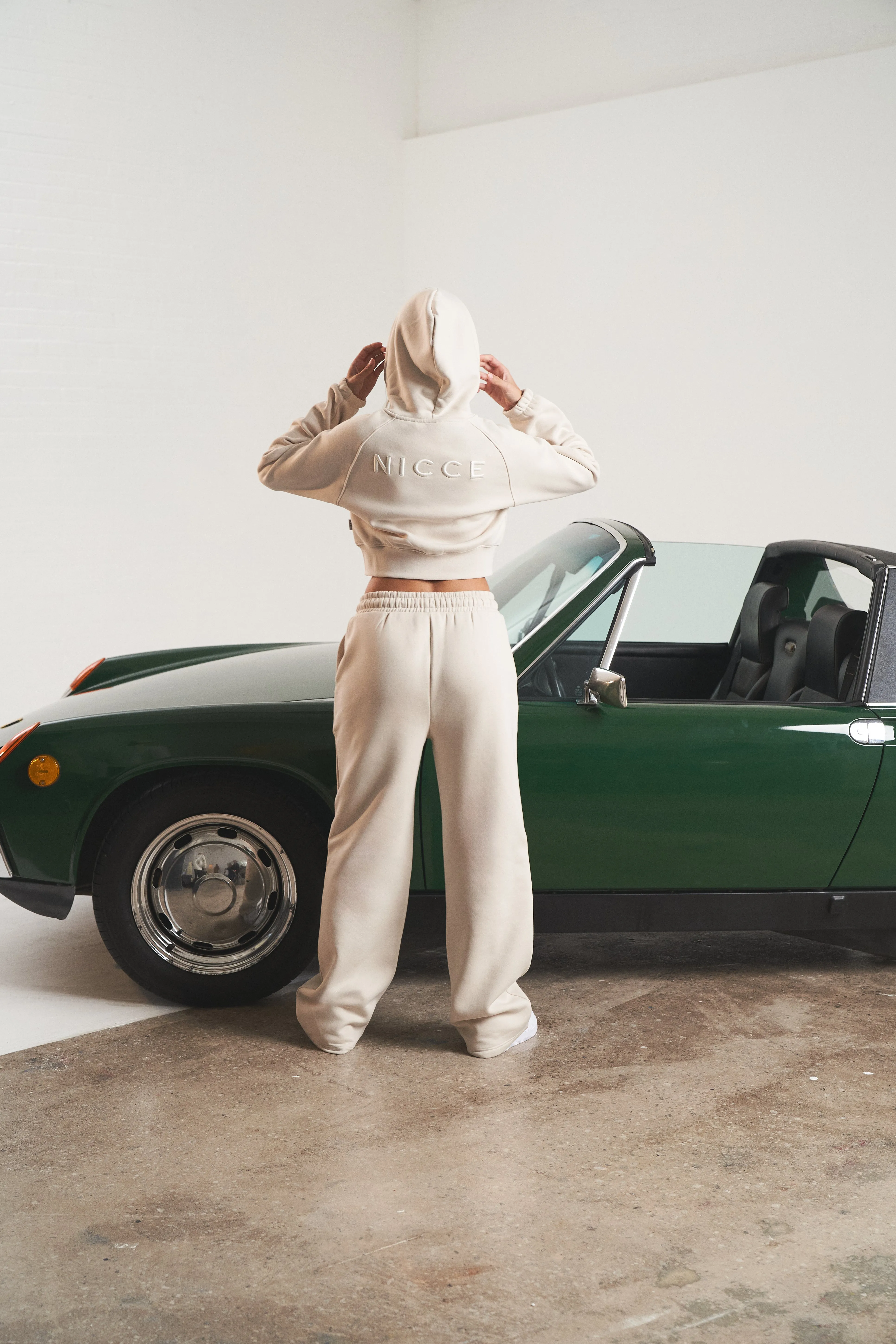 NICCE Womens Ersa Open Hem Joggers | Sandshell