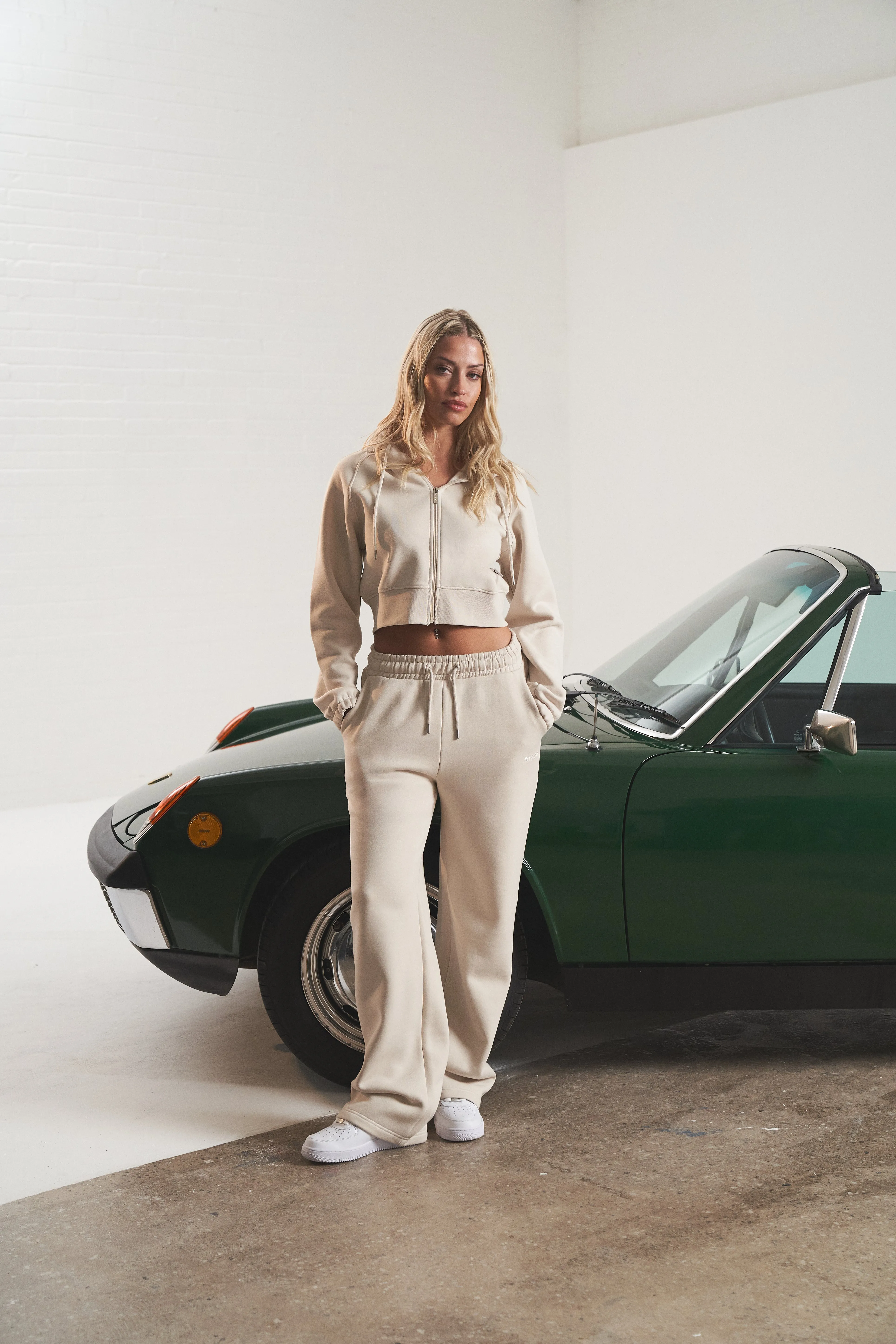 NICCE Womens Ersa Open Hem Joggers | Sandshell