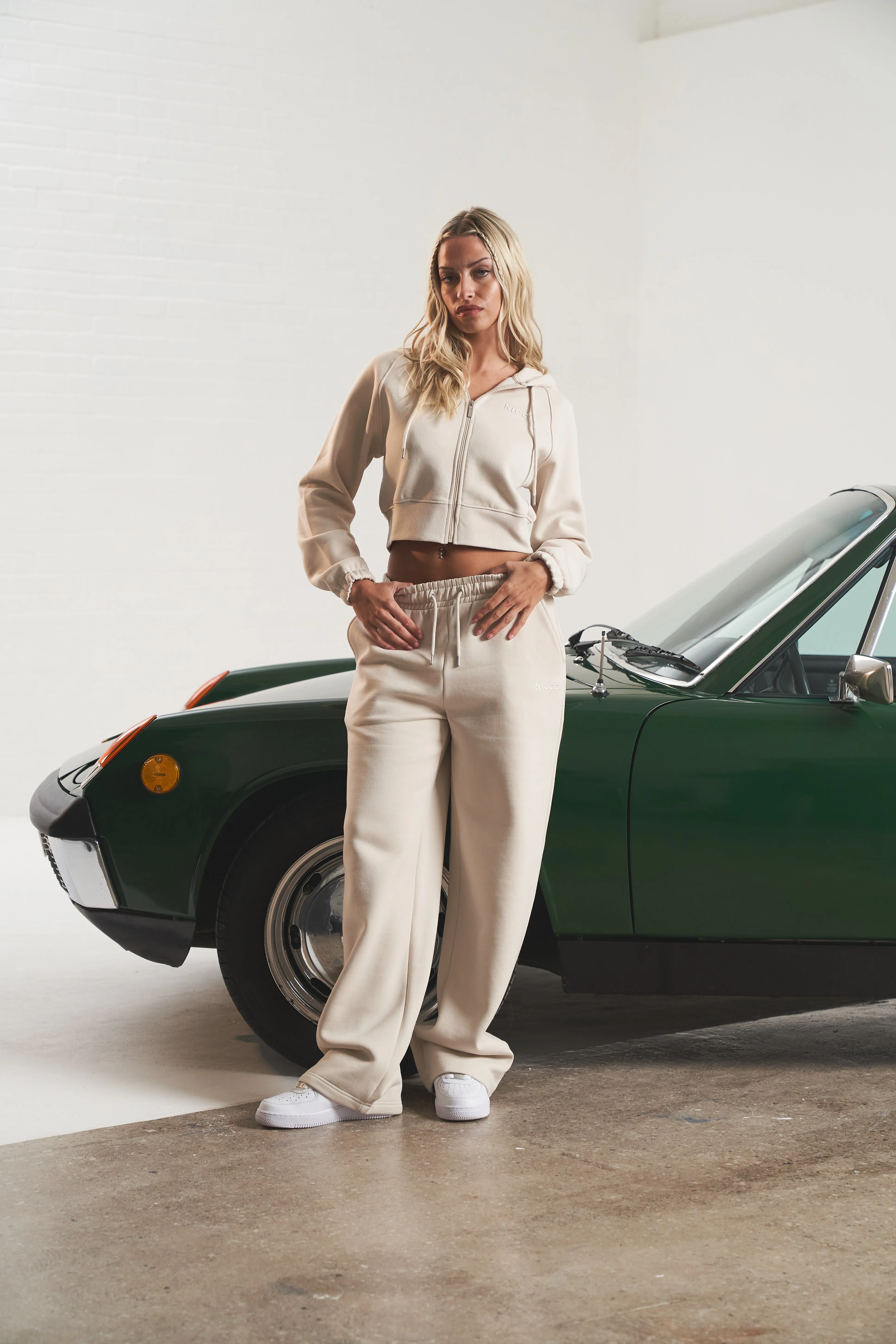 NICCE Womens Ersa Open Hem Joggers | Sandshell