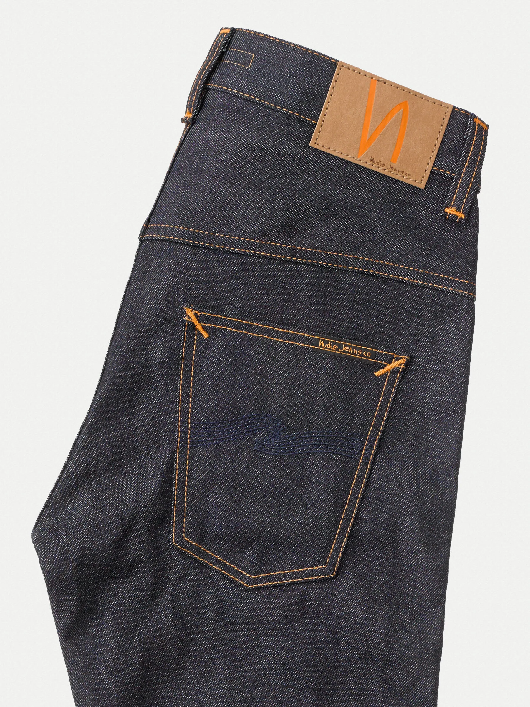Nudie Jeans co - Jean Thin Finn Dry Selvedge Confort - Jean selvedge