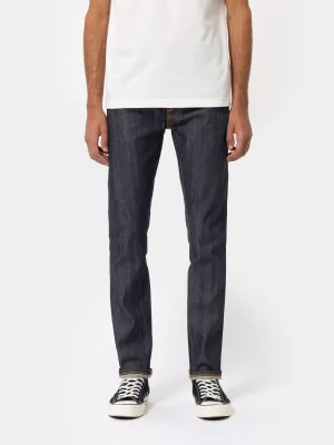 Nudie Jeans co - Jean Thin Finn Dry Selvedge Confort - Jean selvedge