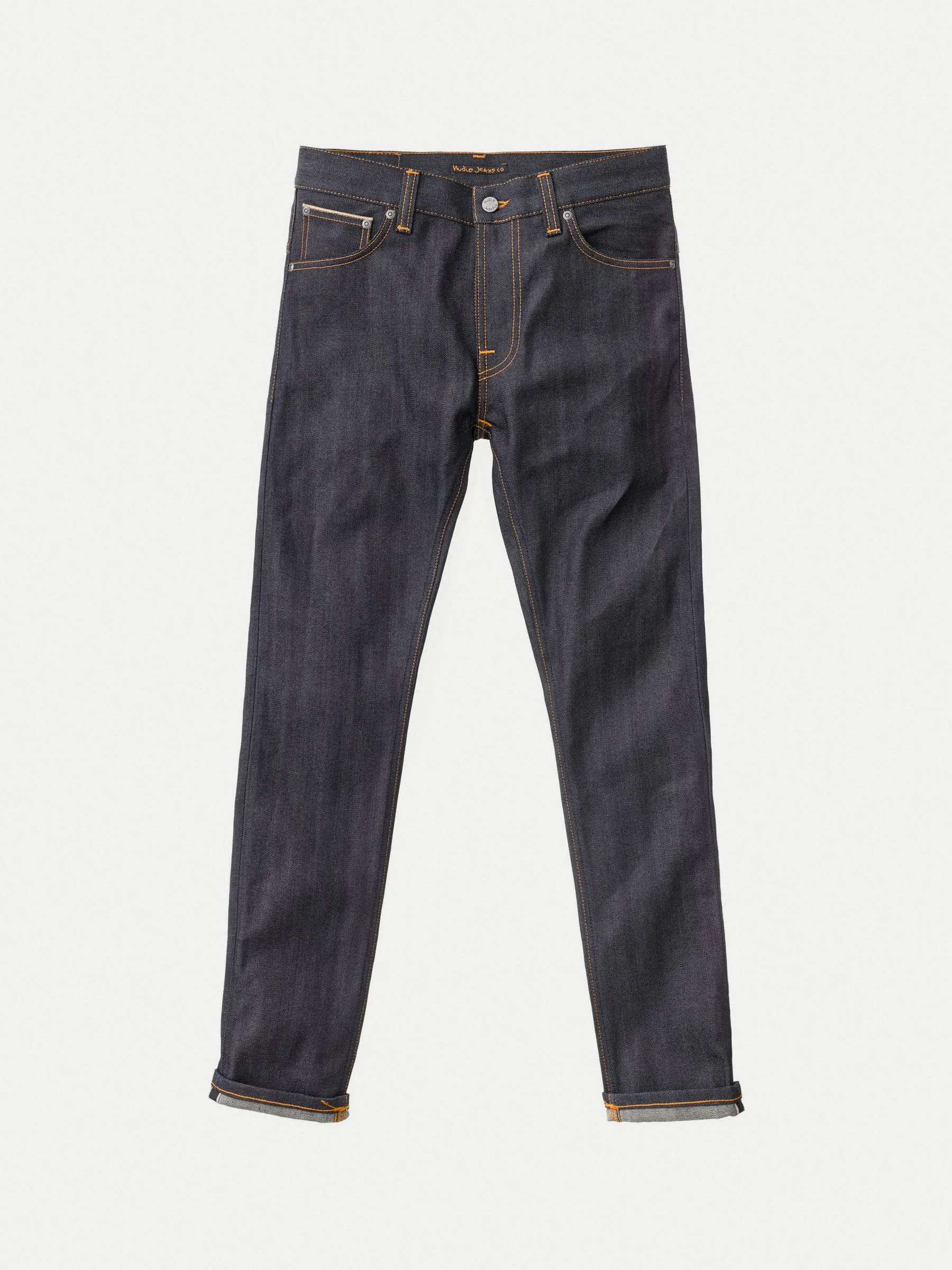 Nudie Jeans co - Jean Thin Finn Dry Selvedge Confort - Jean selvedge