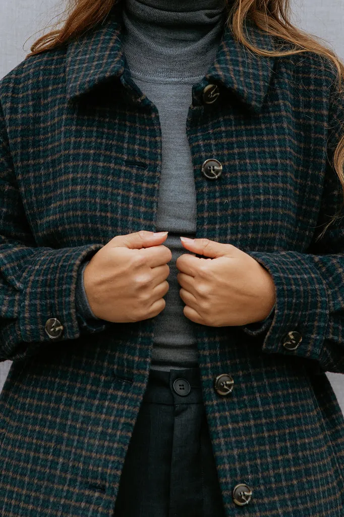 Odalyn W Jacket, Jacket - Checkered