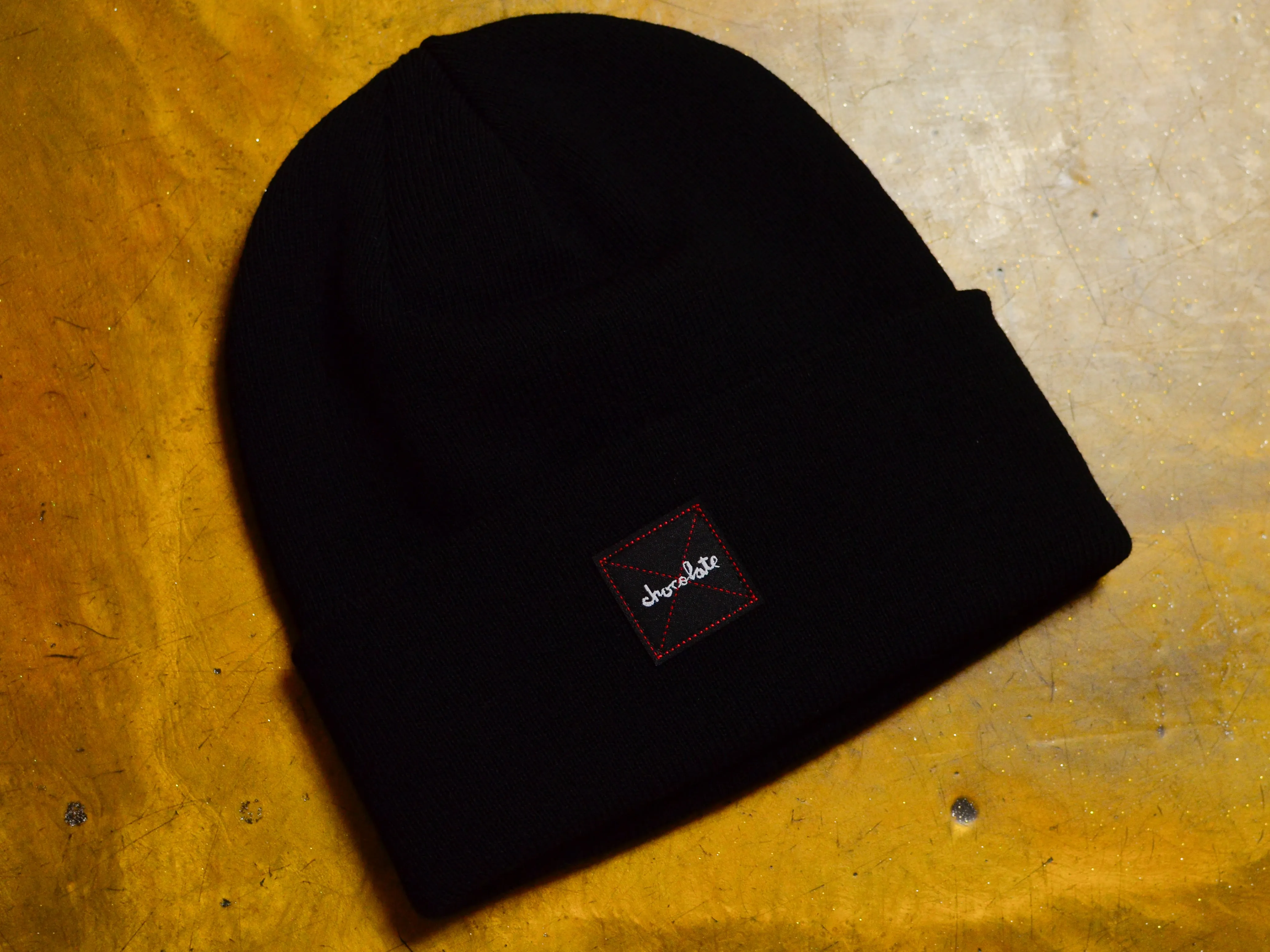 OG Square Beanie - Black