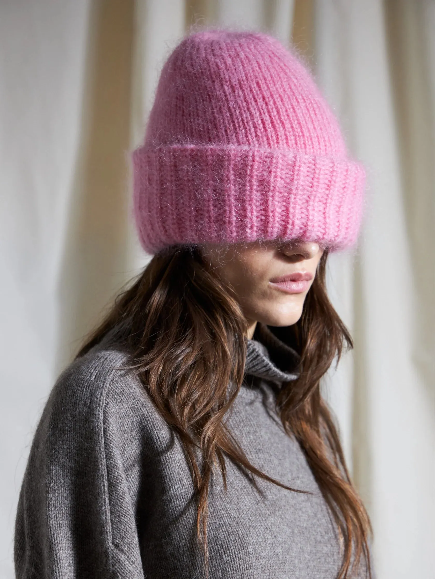 Oma Beanie - Lilac Chiffon