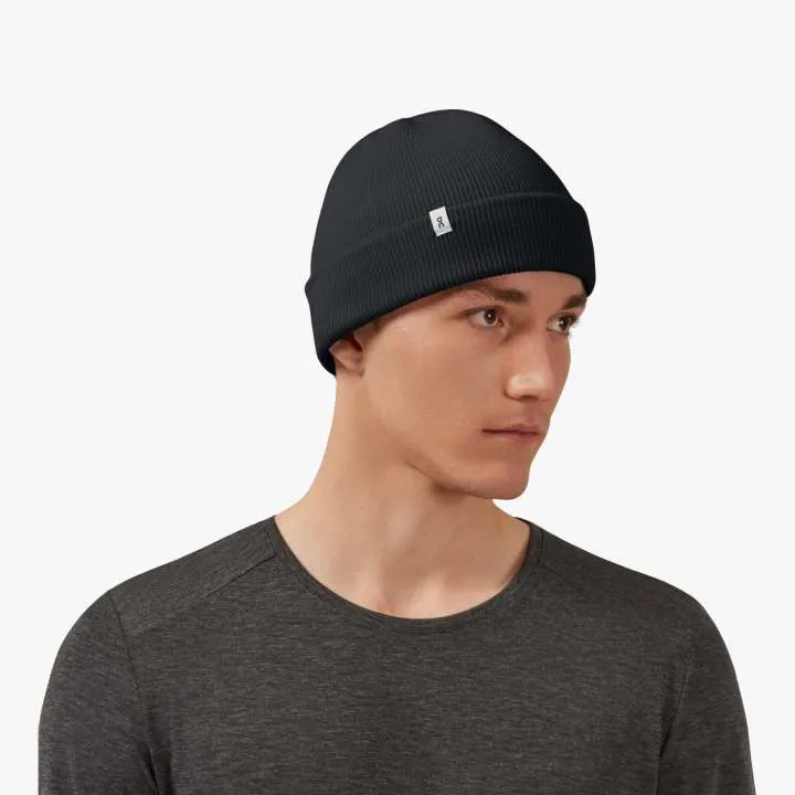 On Merino Beanie Black