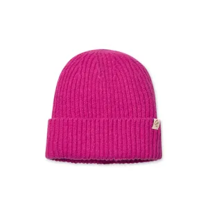 Only Curls Satin Lined Beanie - Ella in Hot Pink