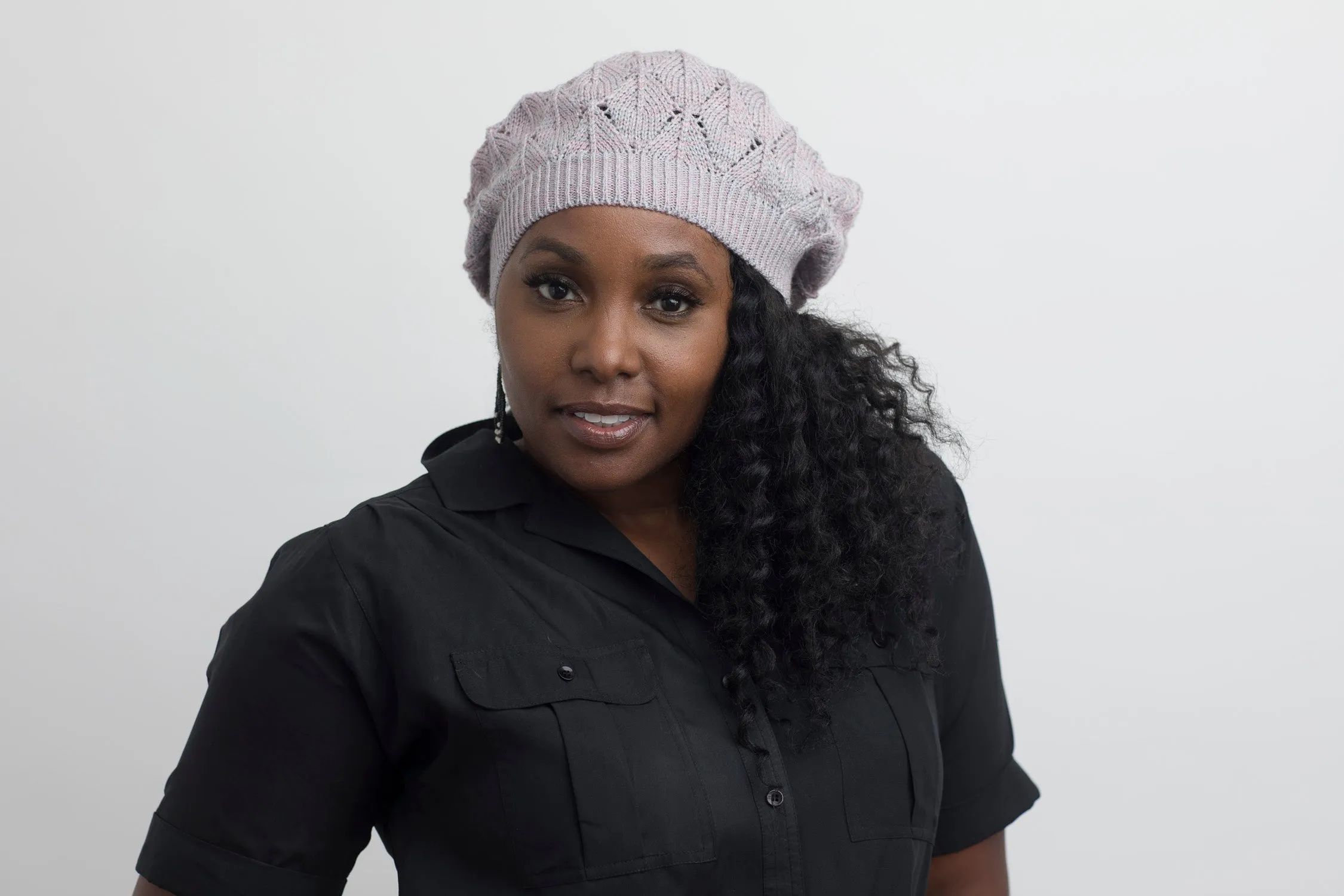 Open Stitch Beanie