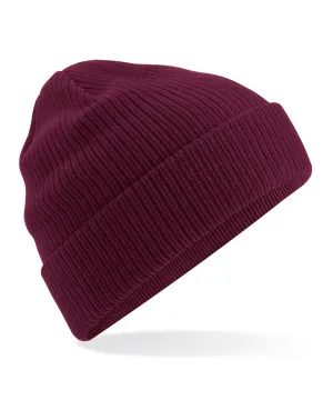 Organic cotton beanie | Burgundy