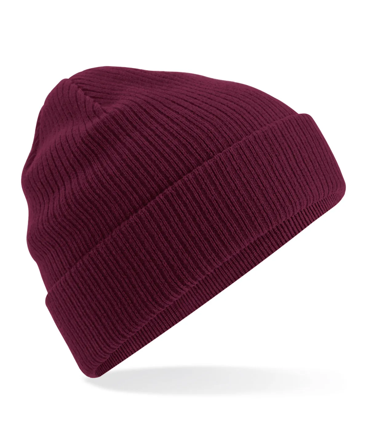 Organic cotton beanie | Burgundy