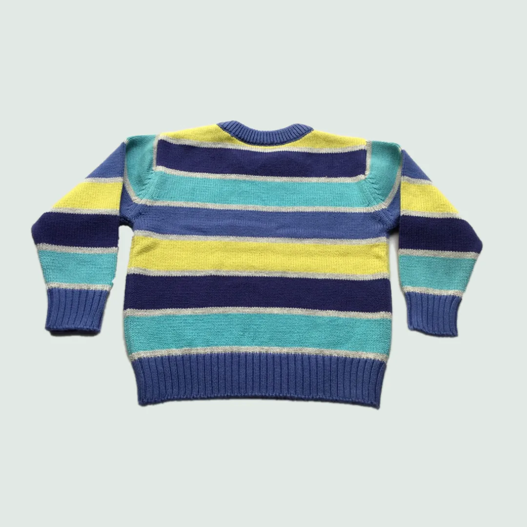 Organic Cotton | Pullover  |  Multi-Colored