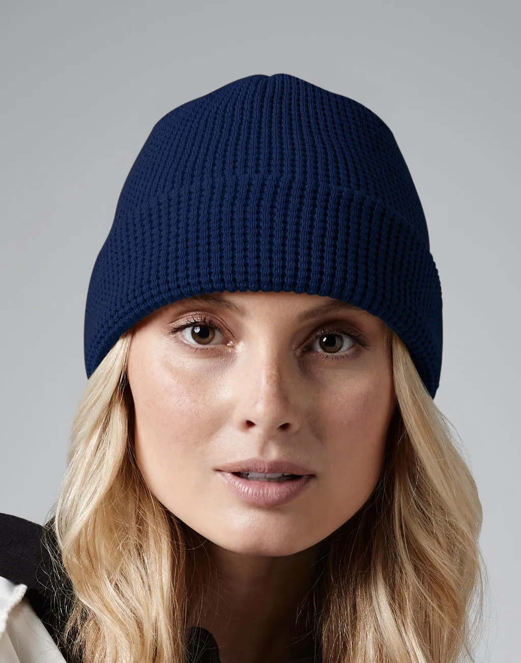 Organic Cotton Waffle Beanie - 95269