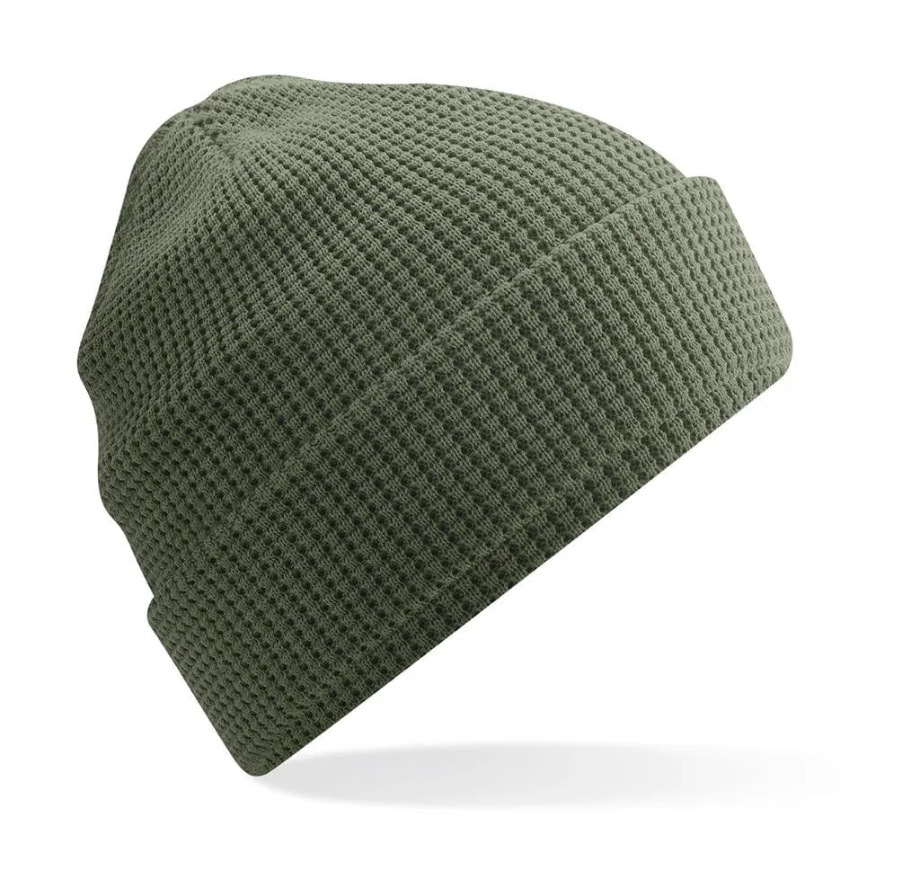 Organic Cotton Waffle Beanie - 95269