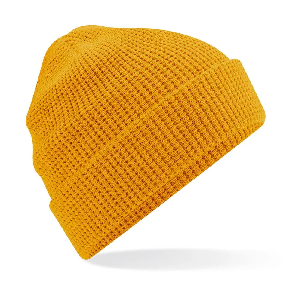 Organic Cotton Waffle Beanie - 95269