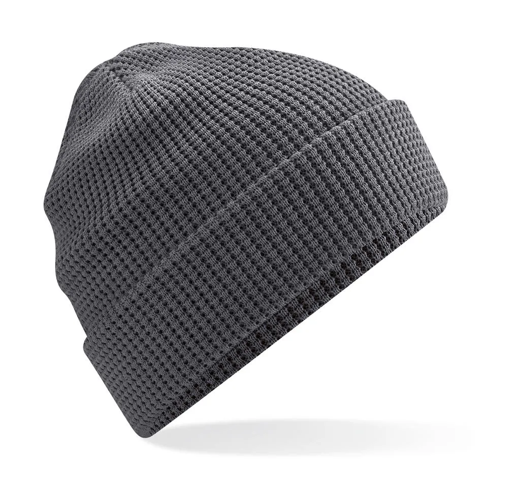 Organic Cotton Waffle Beanie - 95269
