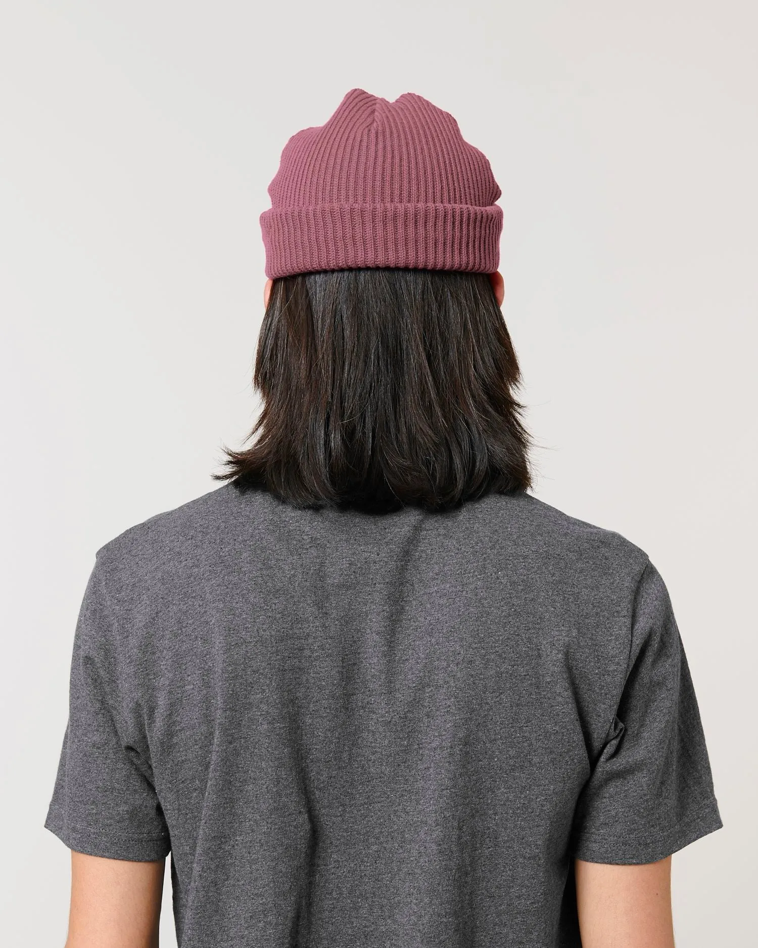 Organic Transition Ribbed Beanie | Fisherman Beanie STAU771