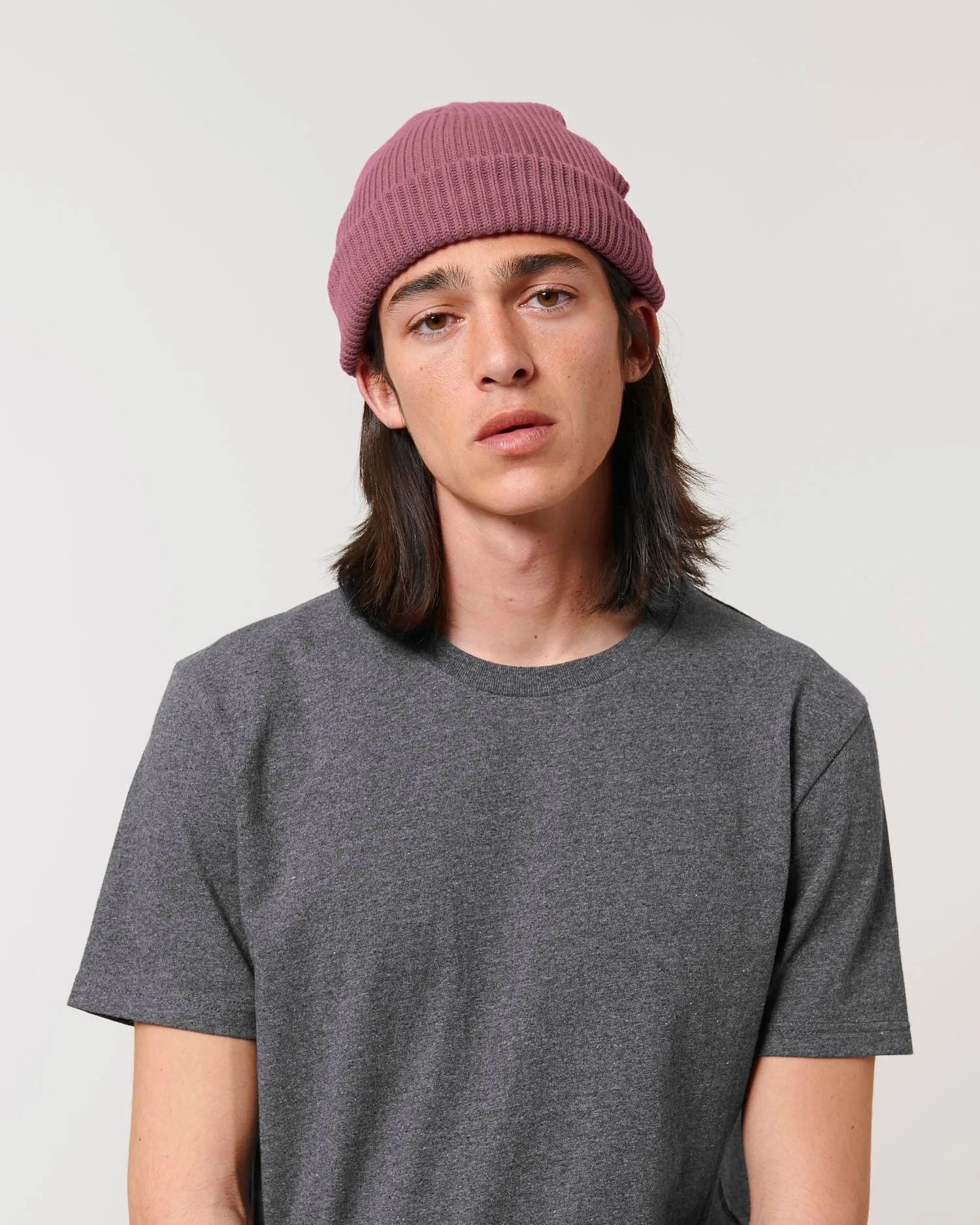 Organic Transition Ribbed Beanie | Fisherman Beanie STAU771