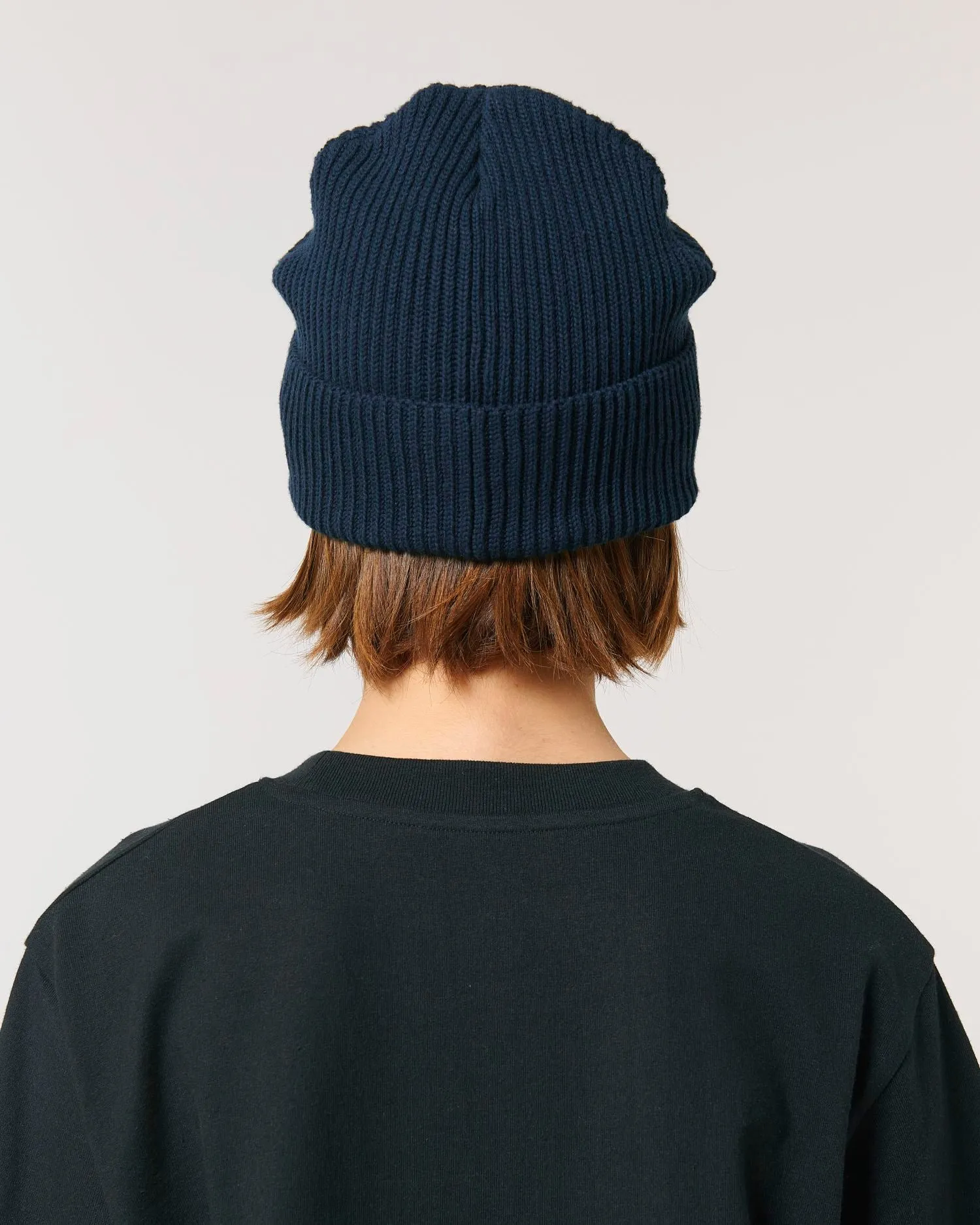Organic Transition Ribbed Beanie | Fisherman Beanie STAU771