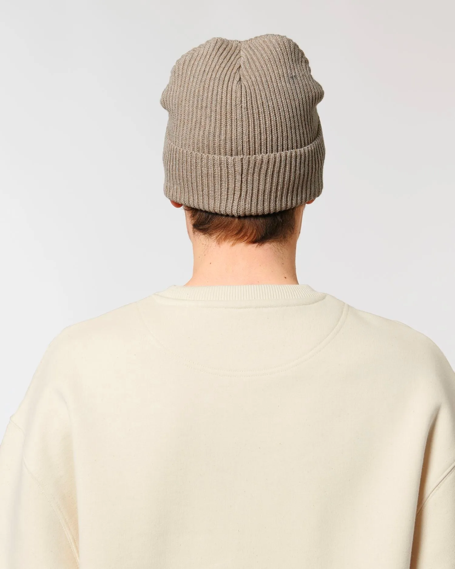 Organic Transition Ribbed Beanie | Fisherman Beanie STAU771