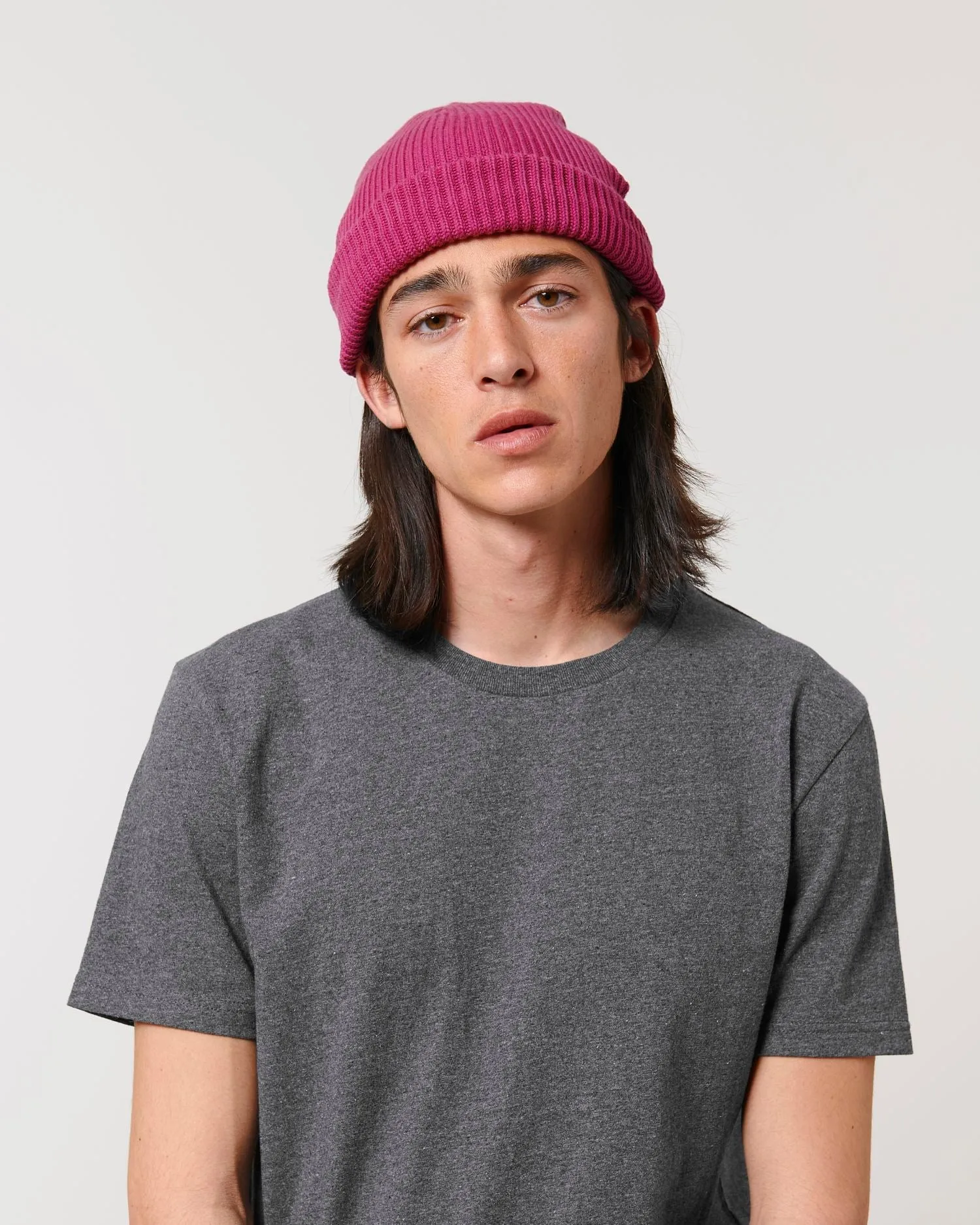 Organic Transition Ribbed Beanie | Fisherman Beanie STAU771