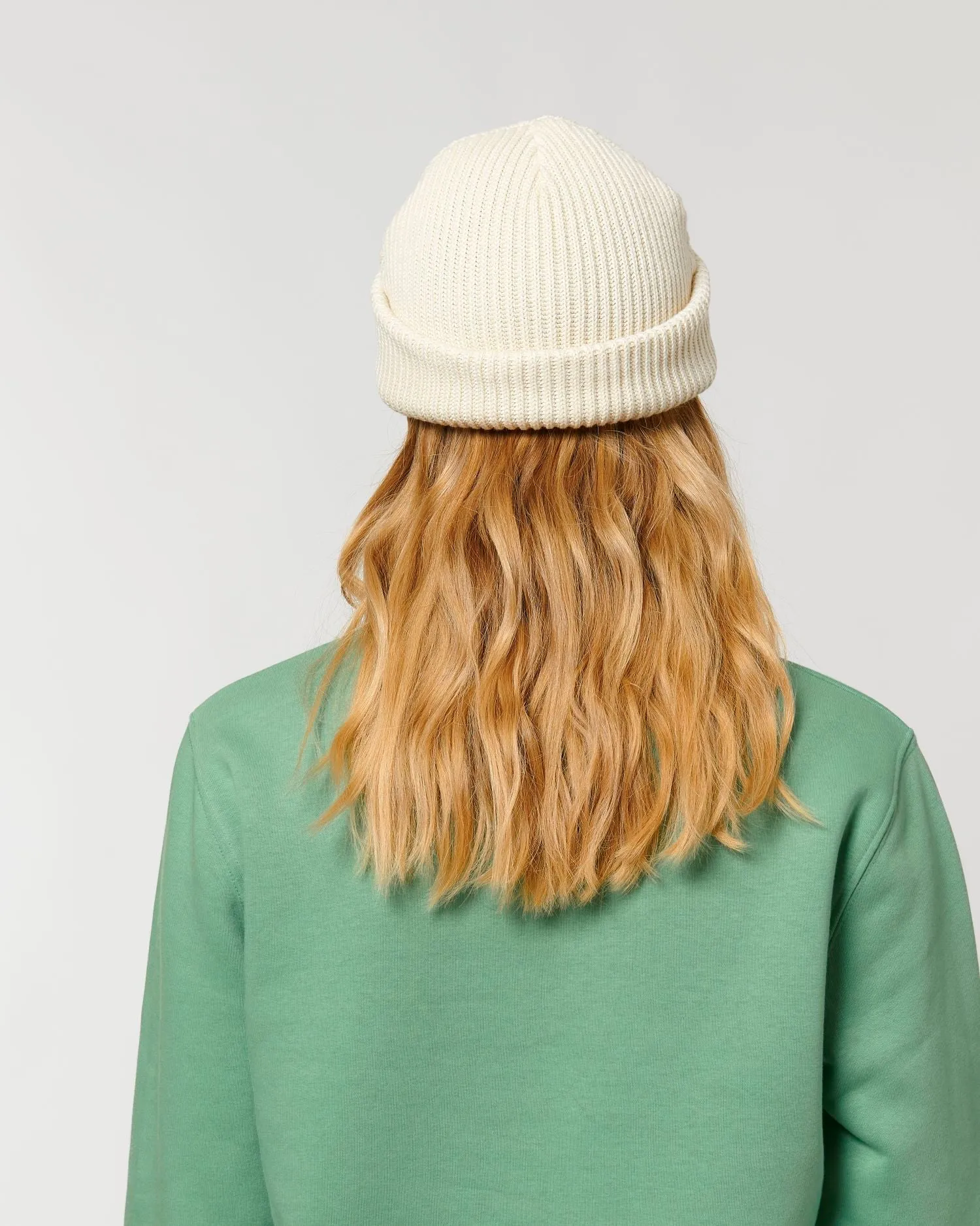 Organic Transition Ribbed Beanie | Fisherman Beanie STAU771