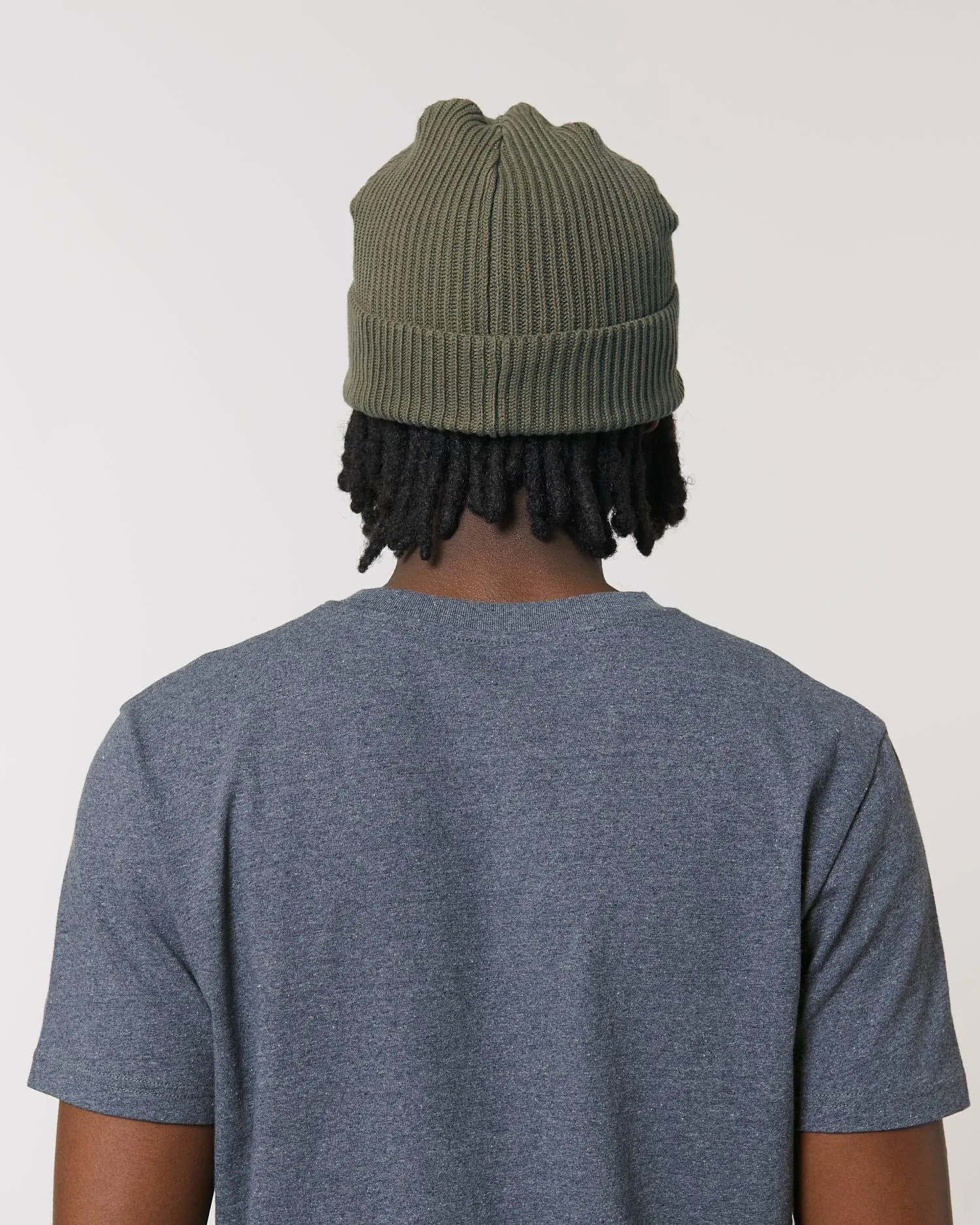 Organic Transition Ribbed Beanie | Fisherman Beanie STAU771