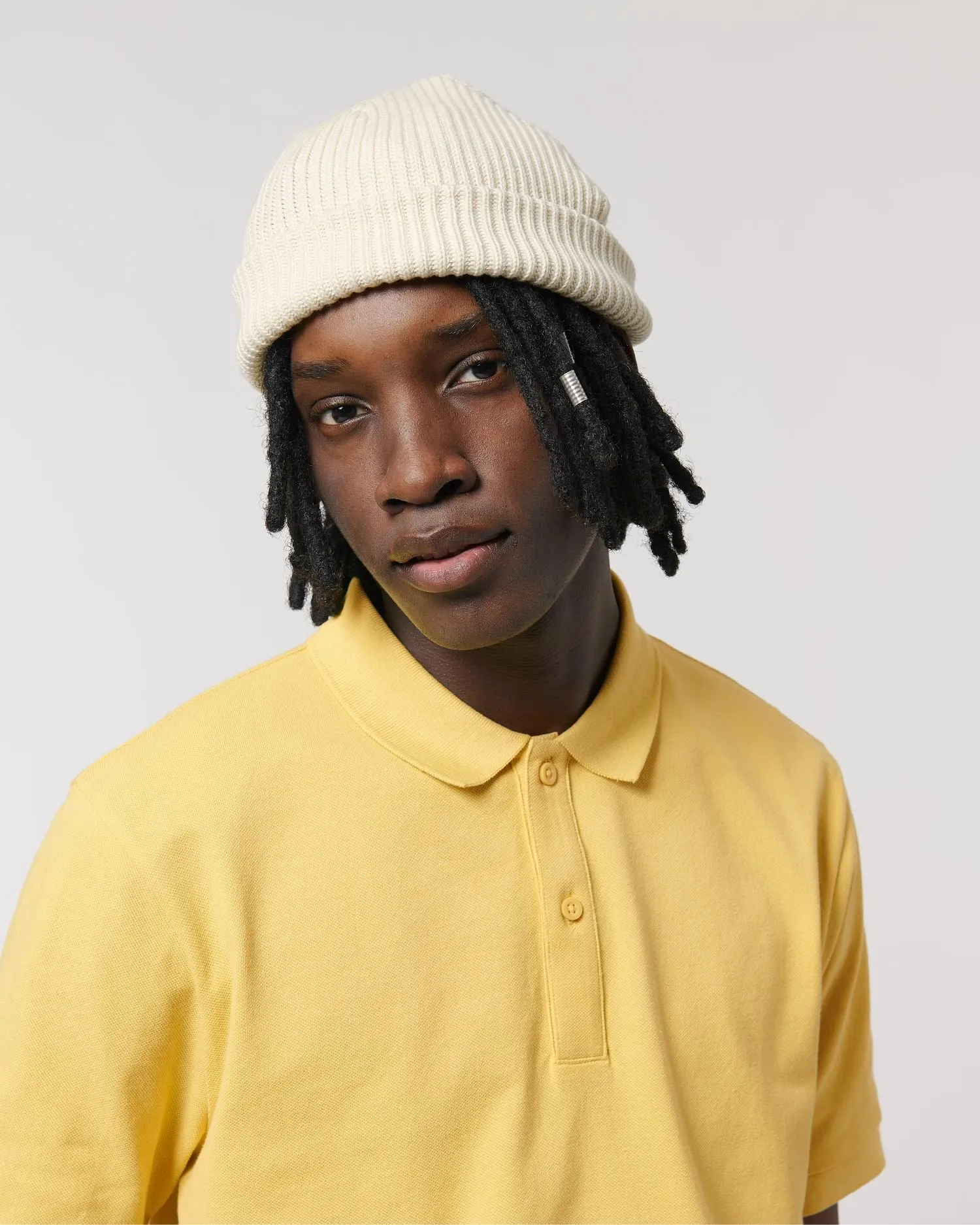Organic Transition Ribbed Beanie | Fisherman Beanie STAU771