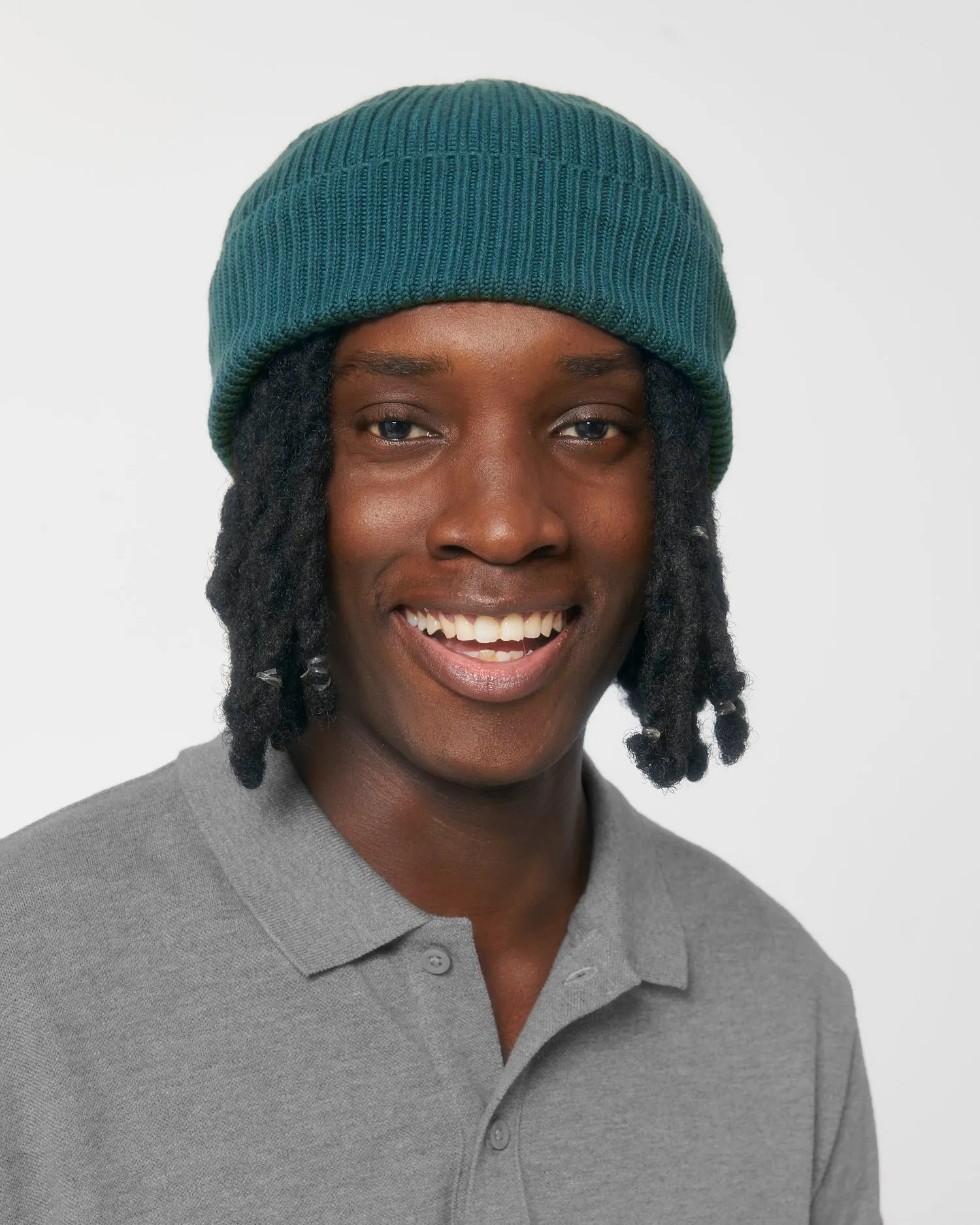 Organic Transition Ribbed Beanie | Fisherman Beanie STAU771