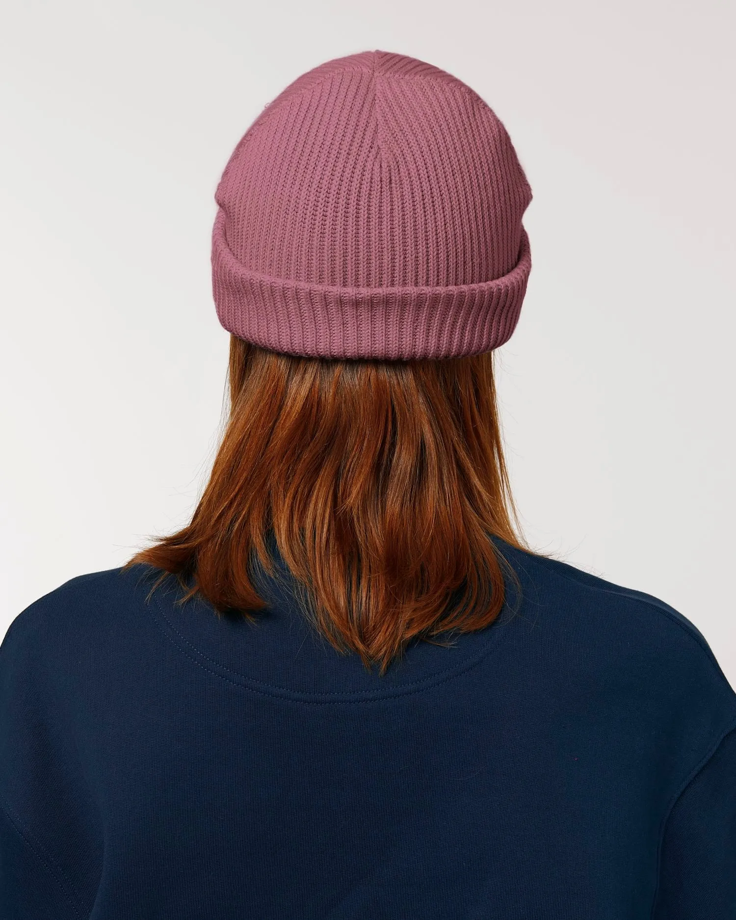 Organic Transition Ribbed Beanie | Fisherman Beanie STAU771
