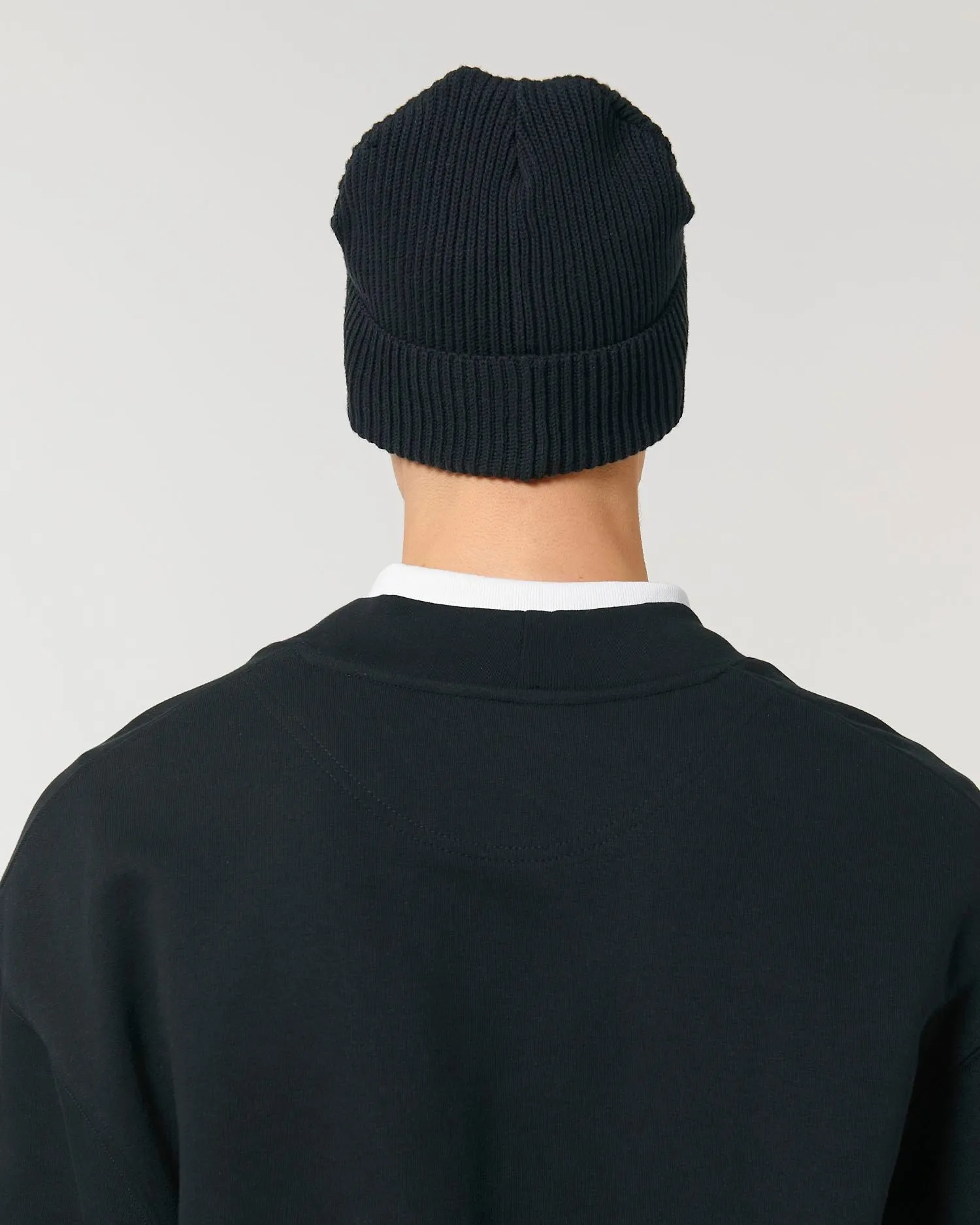 Organic Transition Ribbed Beanie | Fisherman Beanie STAU771