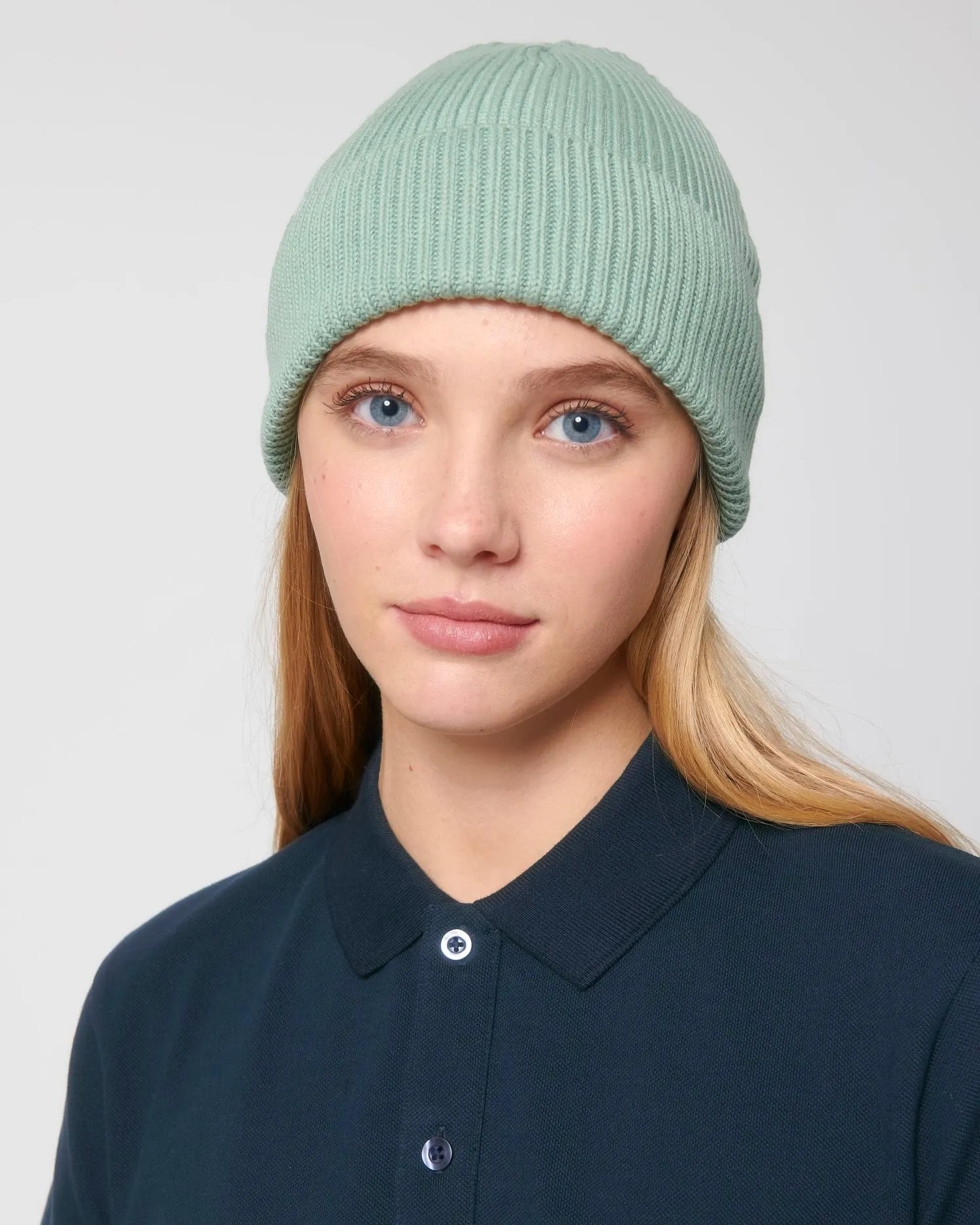 Organic Transition Ribbed Beanie | Fisherman Beanie STAU771