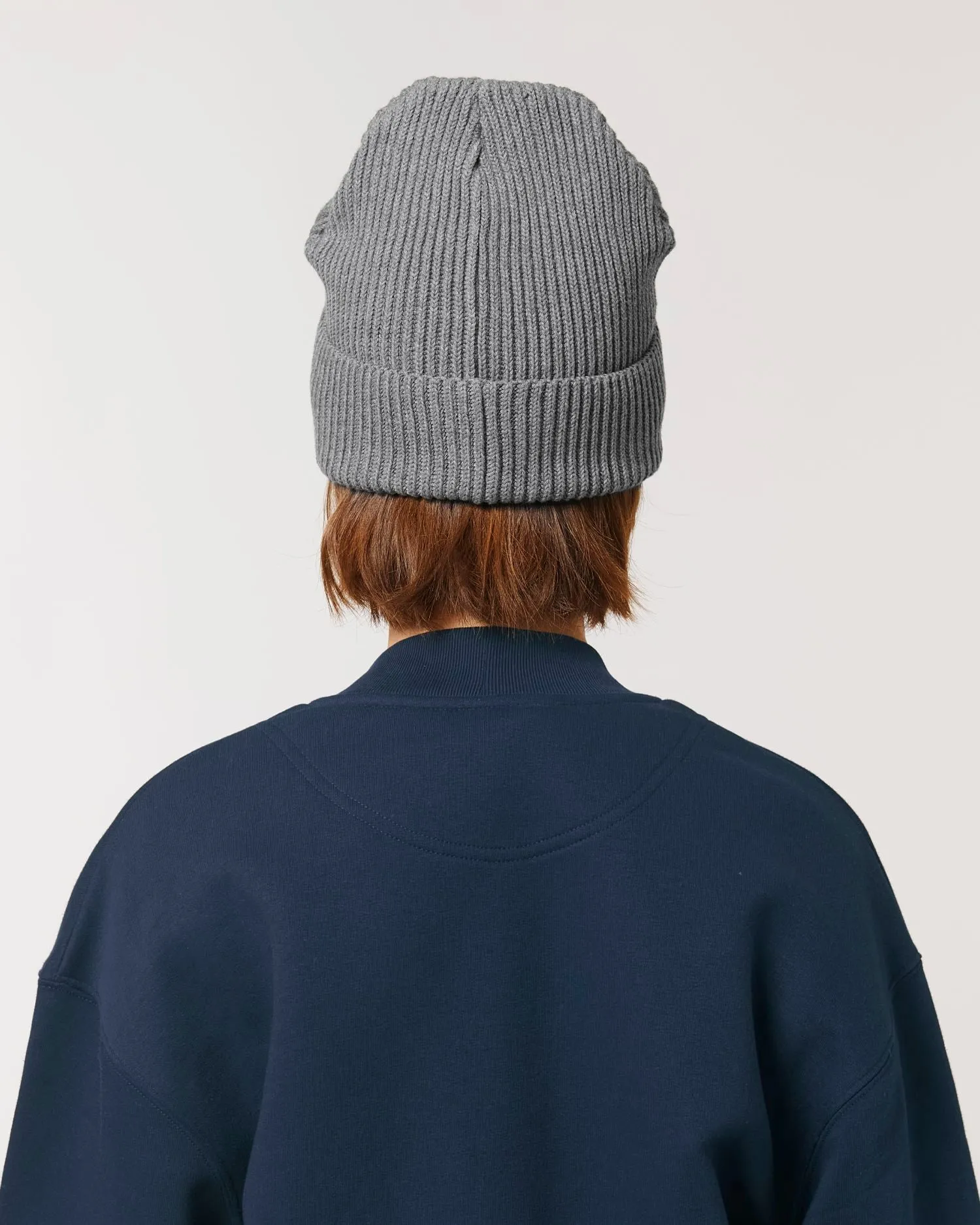 Organic Transition Ribbed Beanie | Fisherman Beanie STAU771