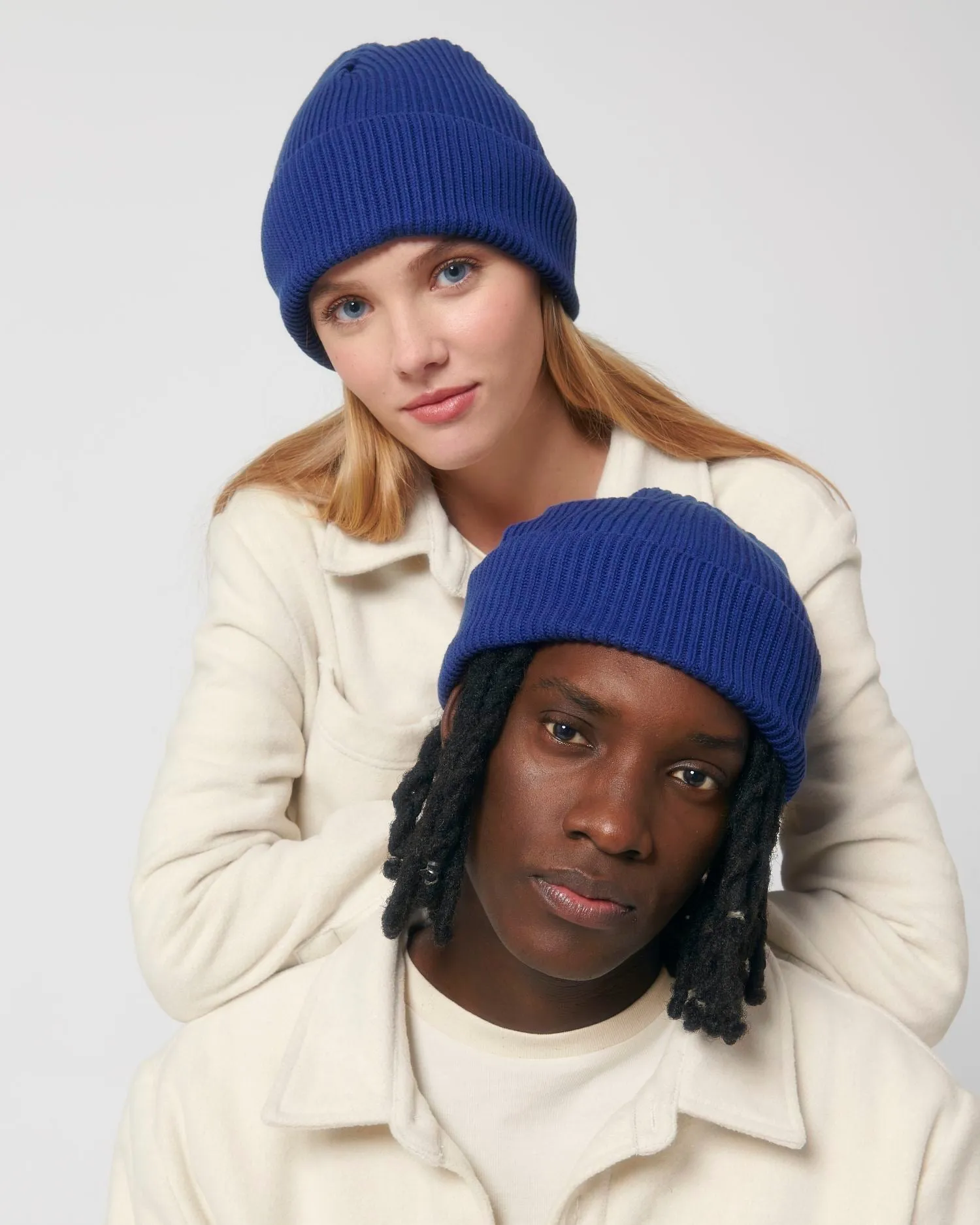 Organic Transition Ribbed Beanie | Fisherman Beanie STAU771