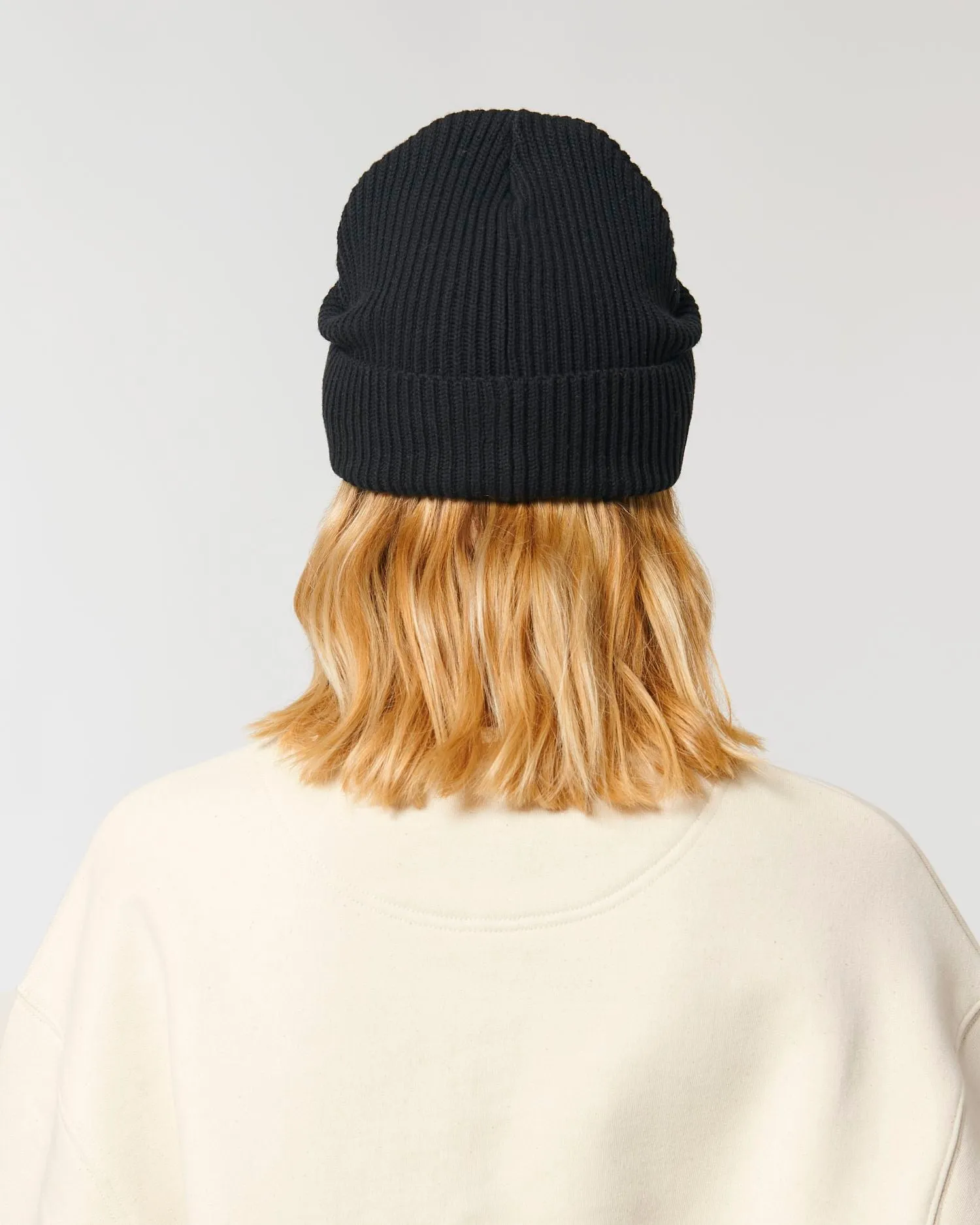 Organic Transition Ribbed Beanie | Fisherman Beanie STAU771