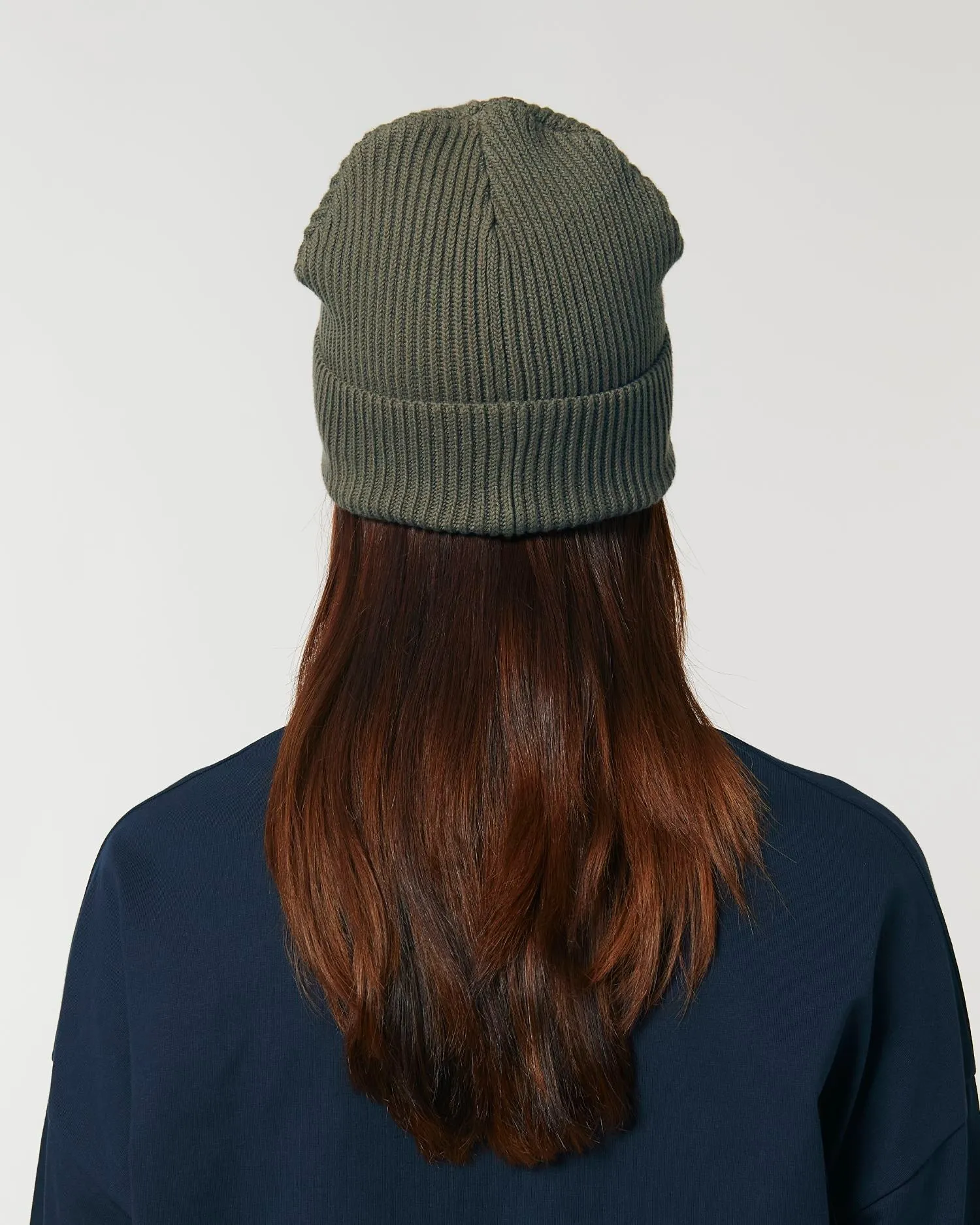 Organic Transition Ribbed Beanie | Fisherman Beanie STAU771