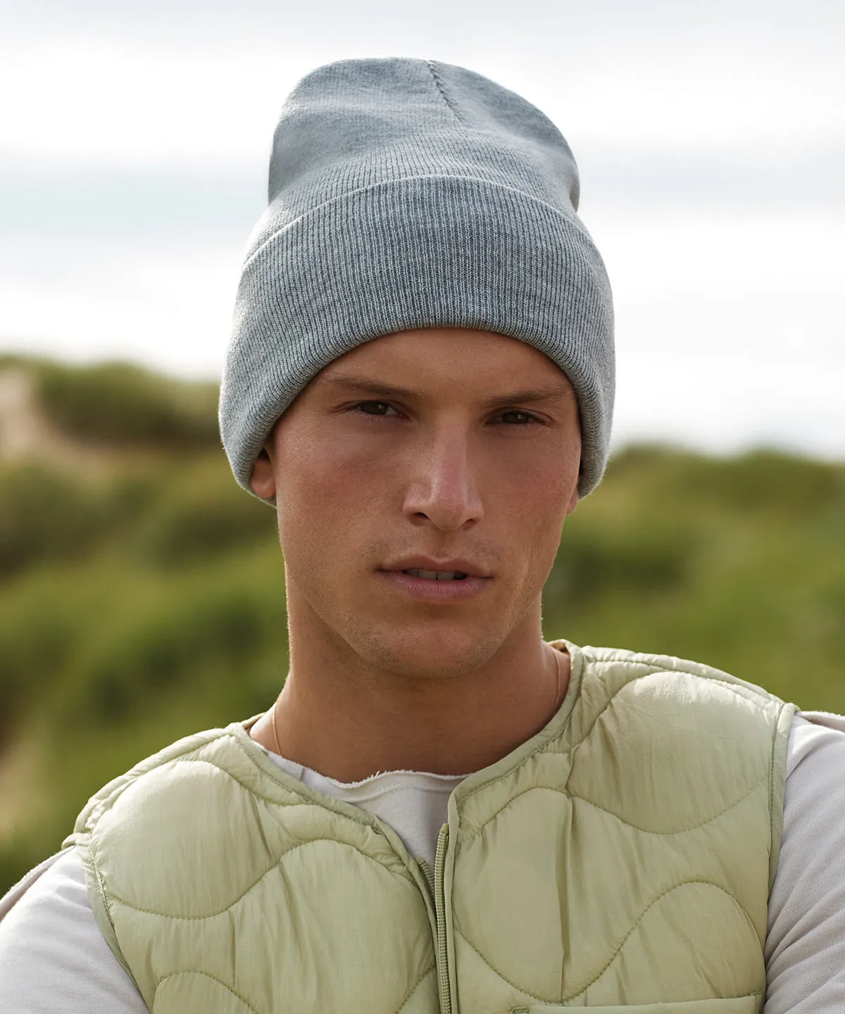Original deep-cuffed beanie | Granite