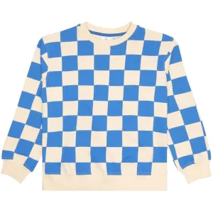 Oversized Pullover - Blue Check FINAL SALE