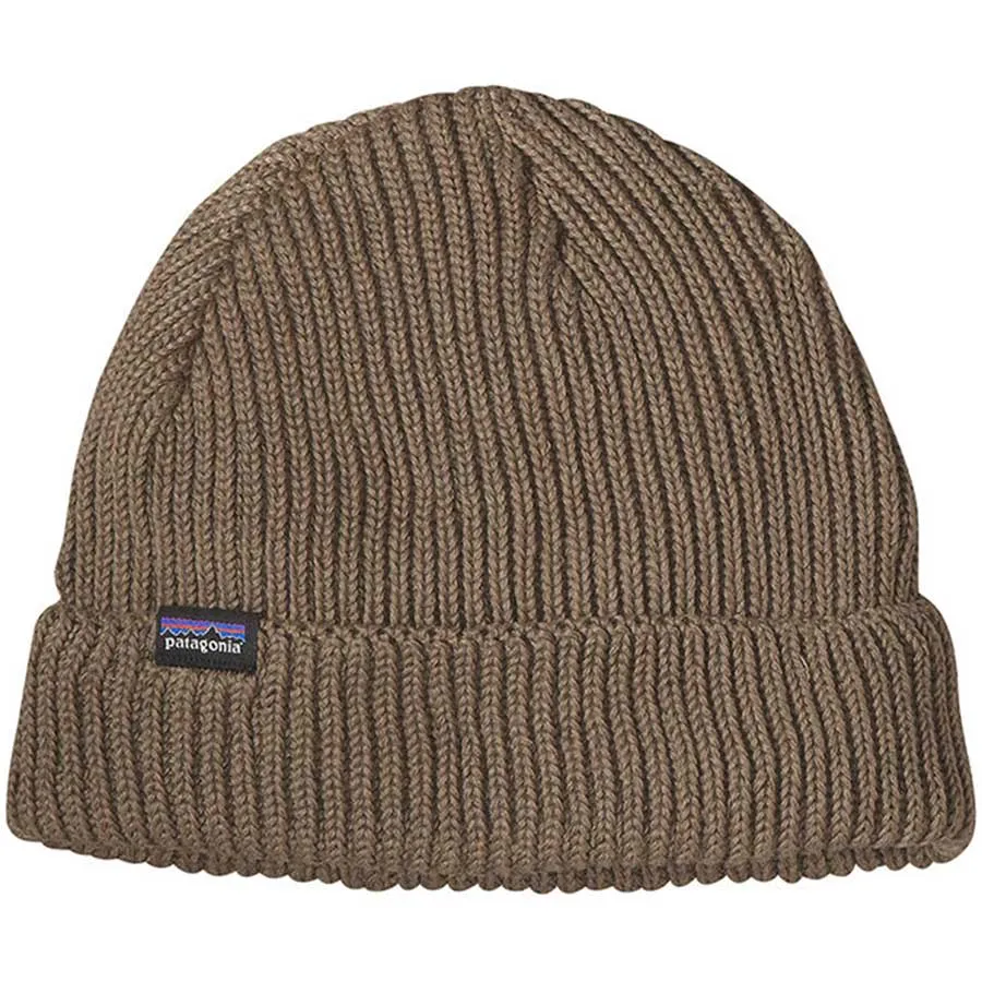 Patagonia Fishermans Rolled Beanie Ash Tan 2023