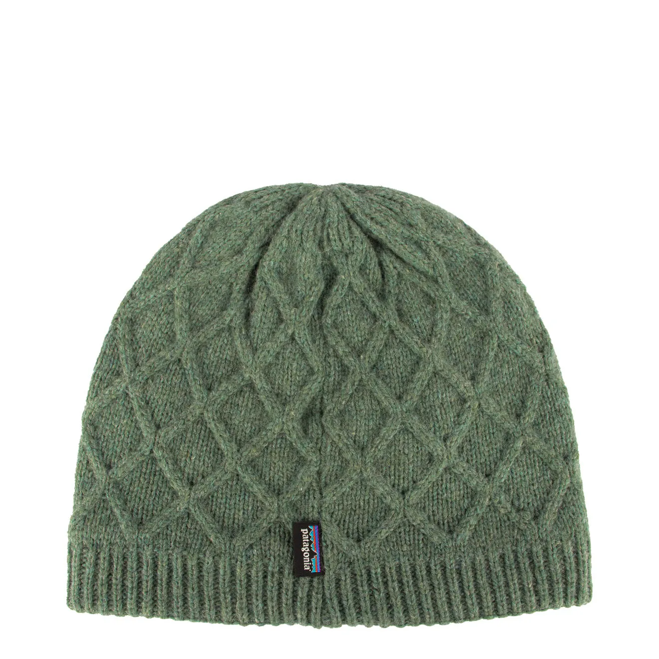 Patagonia Womens Honeycomb Knit Beanie Hemlock Green
