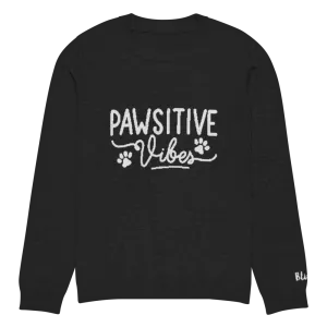 Pawsitive Vibes Personalized Knit Sweater