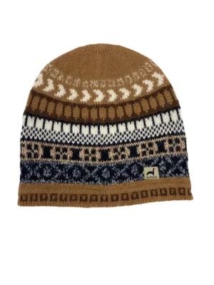 Peruvian Natural Alpaca Cap Beanie Hat