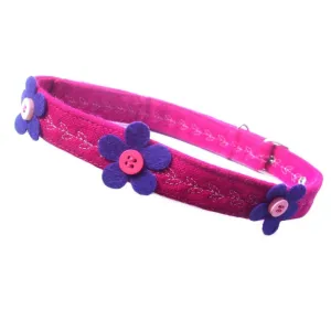 Pretty Flower Fuchsia Collar by Prediletto