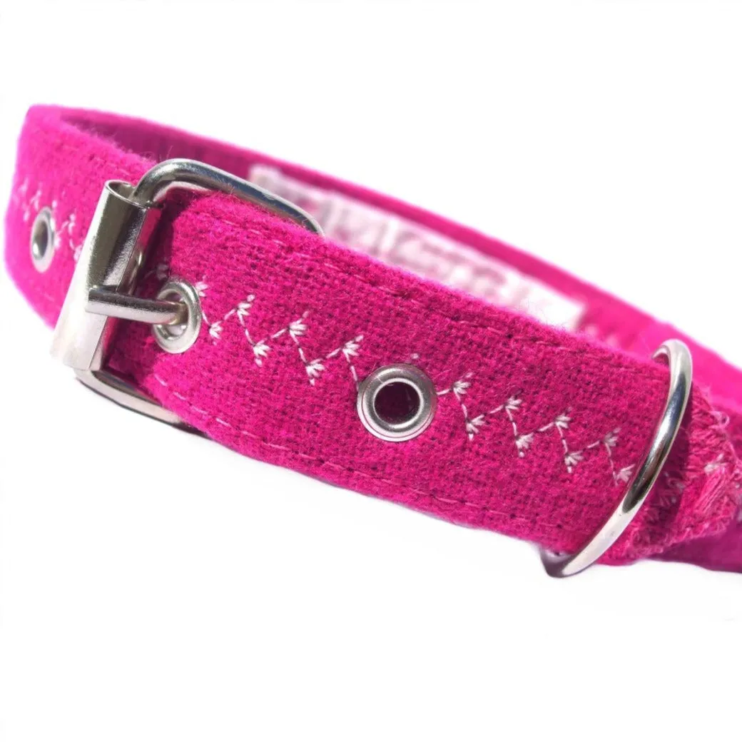 Pretty Flower Fuchsia Collar by Prediletto