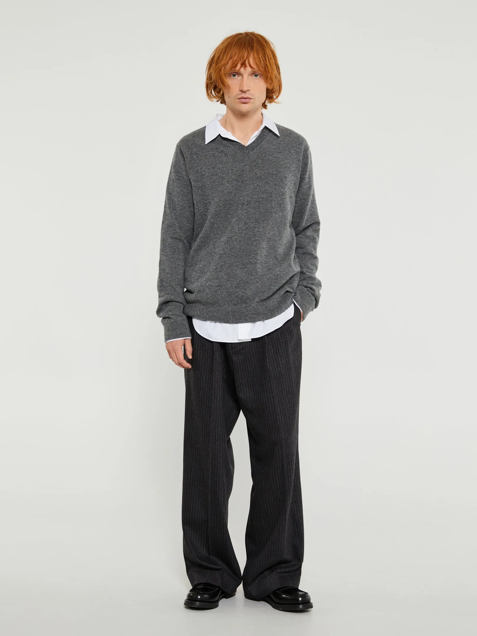 Pullover Knit in Top Grey
