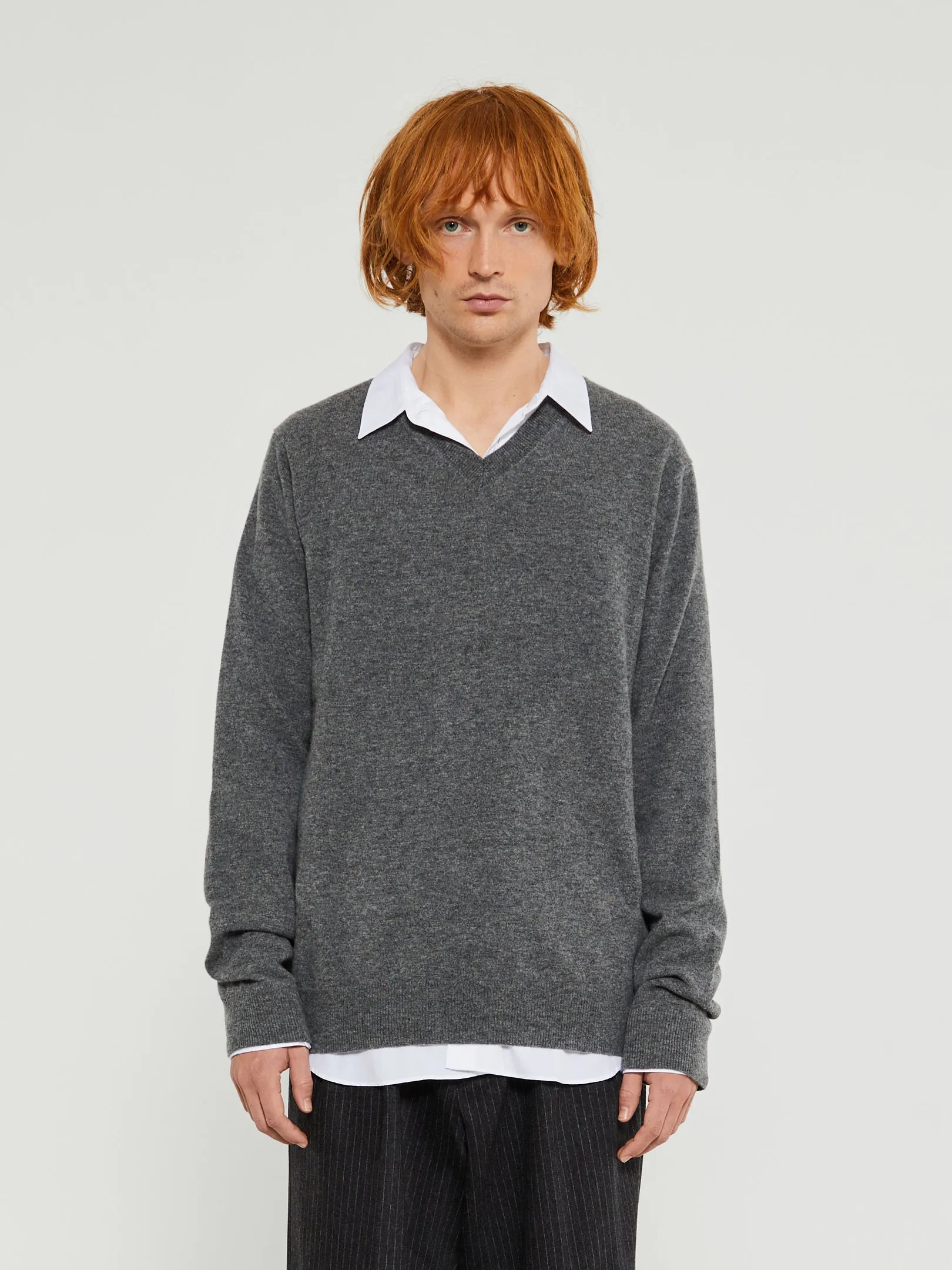 Pullover Knit in Top Grey