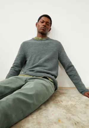 Pullover TOLAA space steel-grey green | ARMEDANGELS