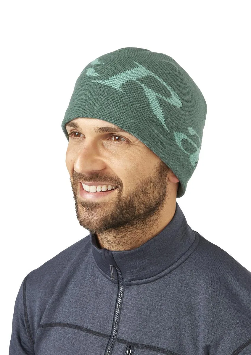 Rab Logo Beanie - Green Slate
