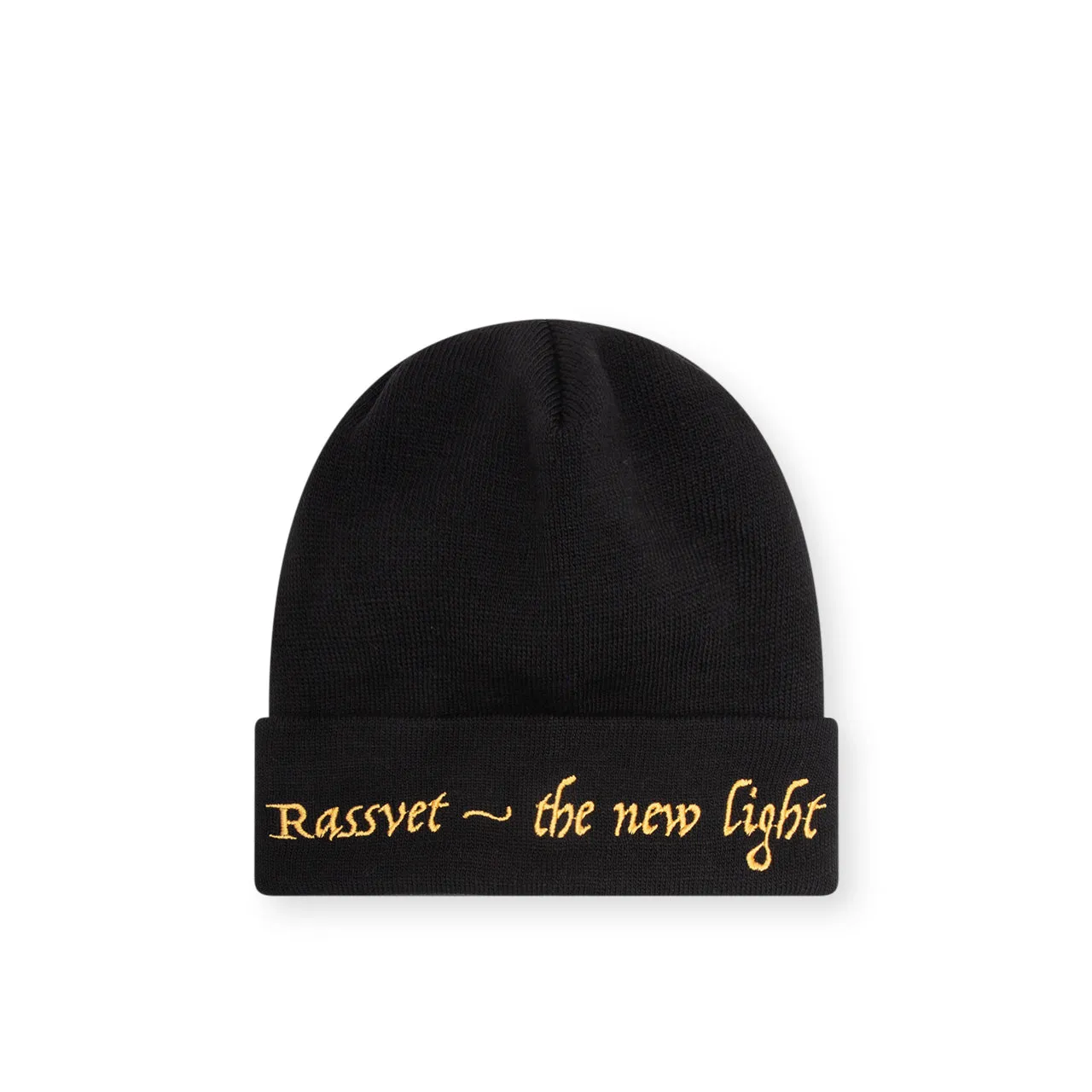 rassvet the new light beanie (black)