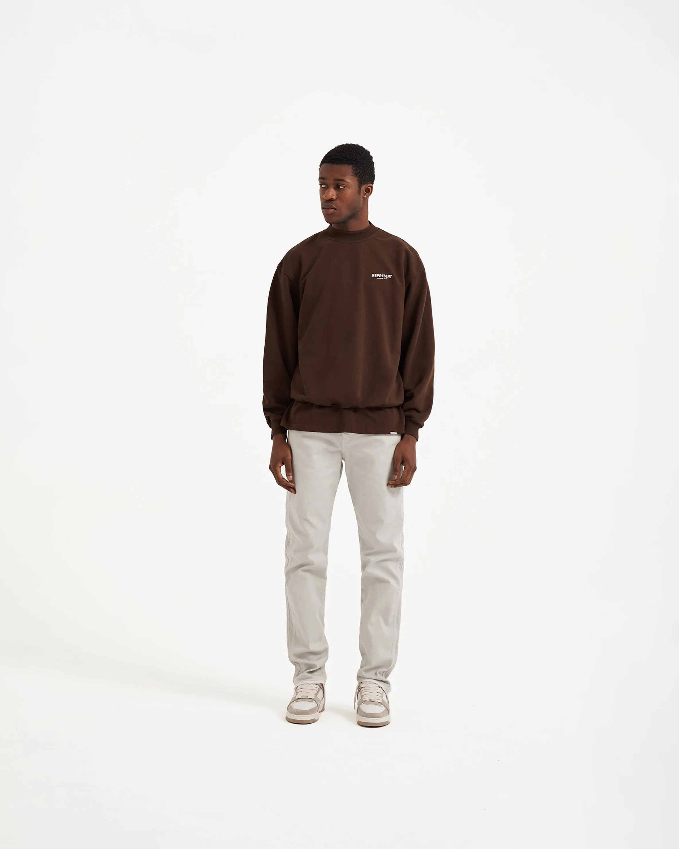 Represent Owners Club Sweater - Brown